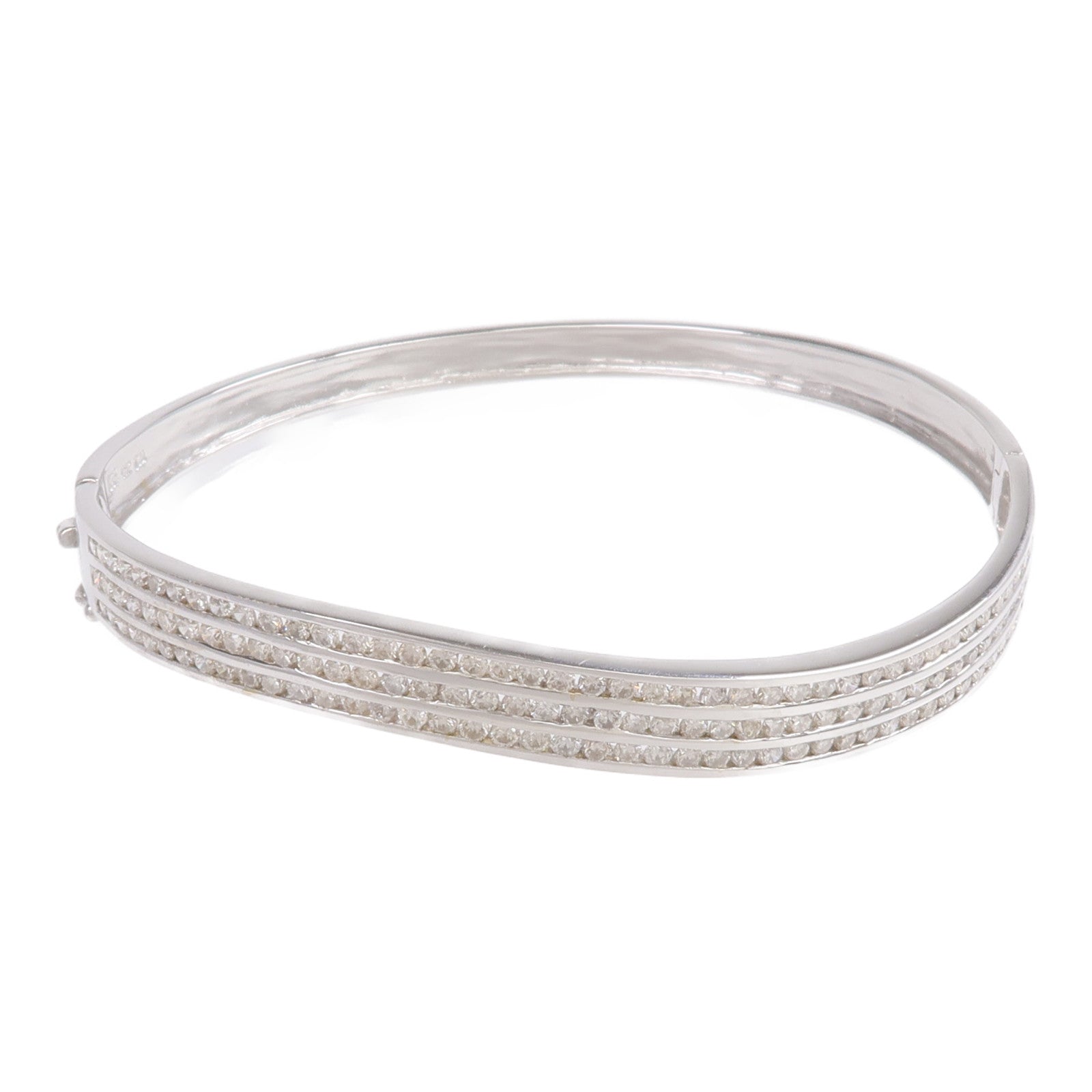 JEWELRY 18K白金Diamond Bracelet鑽石手鐲