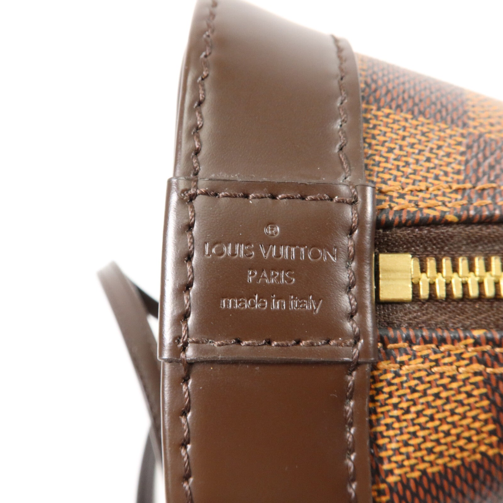LOUIS VUITTON Damier Alma BB手挽肩背兩用袋