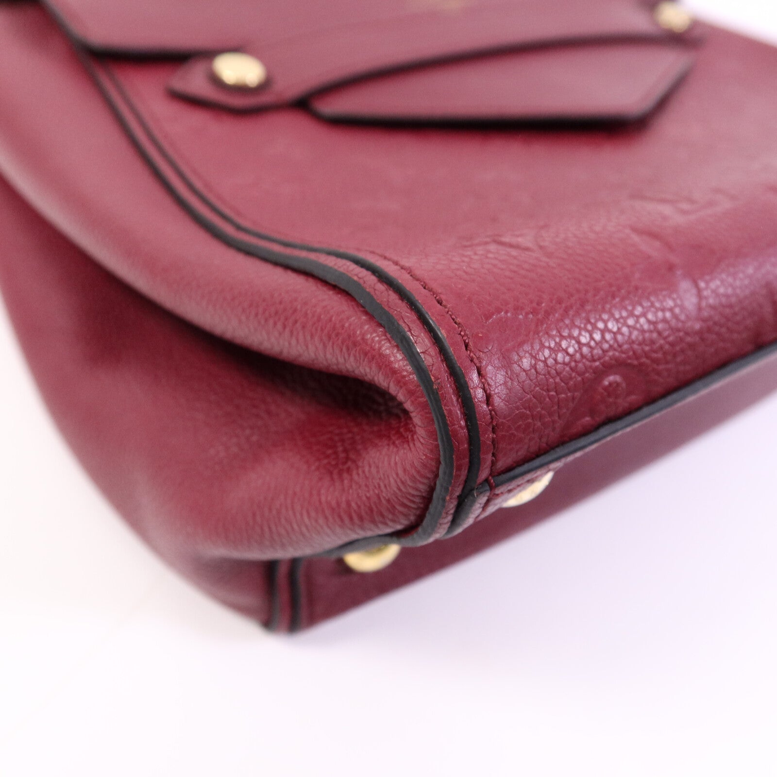 LOUIS VUITTON 【激減優惠】Monogram Empreinte Trocadero金扣手挽袋