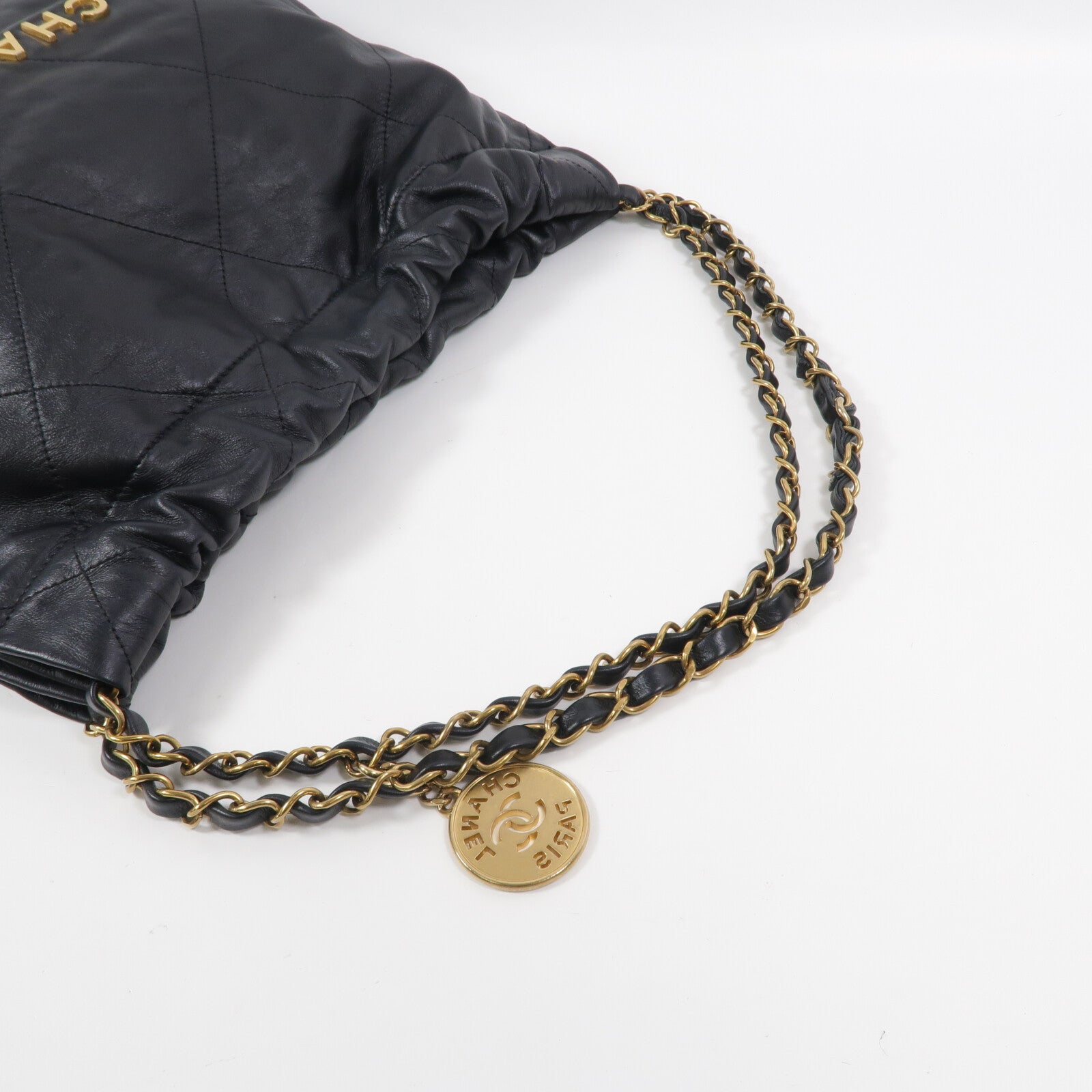 CHANEL 牛皮皮革Chanel 22 Small手挽袋