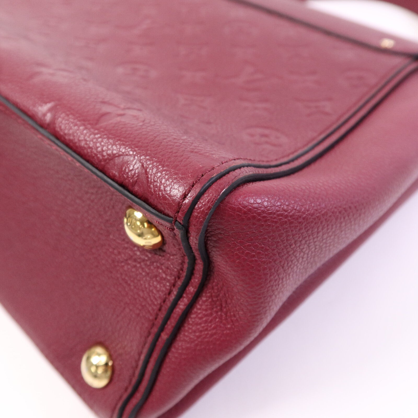 LOUIS VUITTON 【激減優惠】Monogram Empreinte Trocadero金扣手挽袋