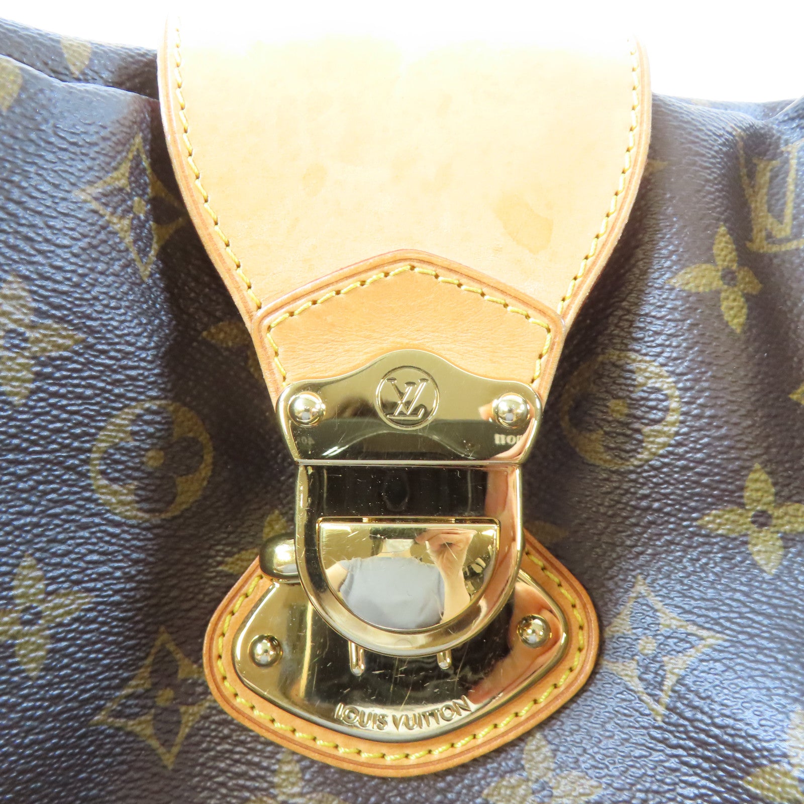 LOUIS VUITTON 【激減優惠】Monogram Stresa GM Shoulder Bag金扣肩背袋啡色