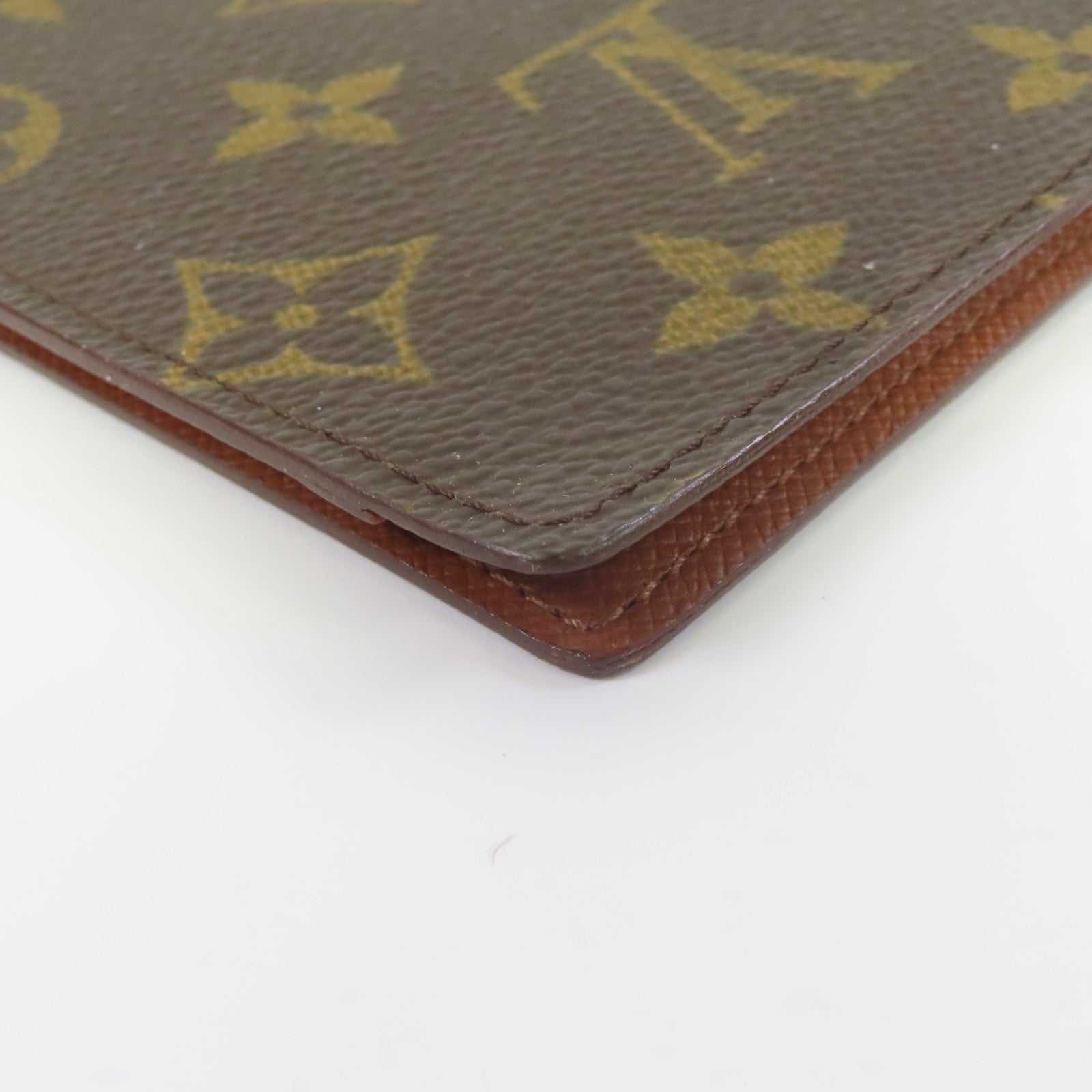 LOUIS VUITTON 【激減優惠】Monogram Passport Cover護照套啡色