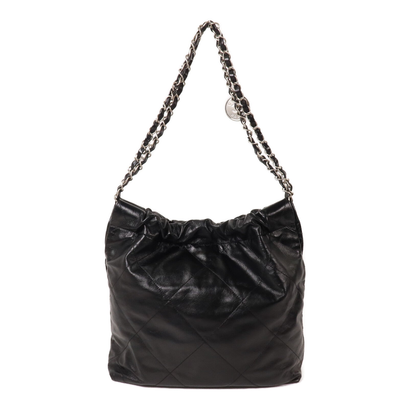 CHANEL 牛皮皮革Chanel 22 Small鏈帶肩背袋