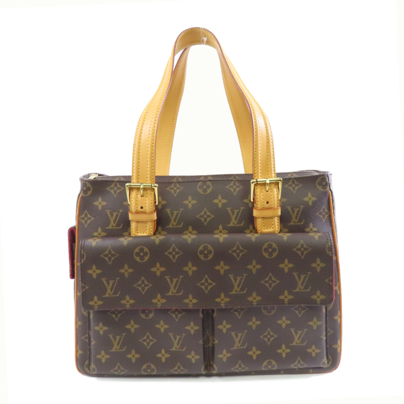 LOUIS VUITTON 【激減優惠】Monogram Multipli-Cite金扣肩背袋棕色