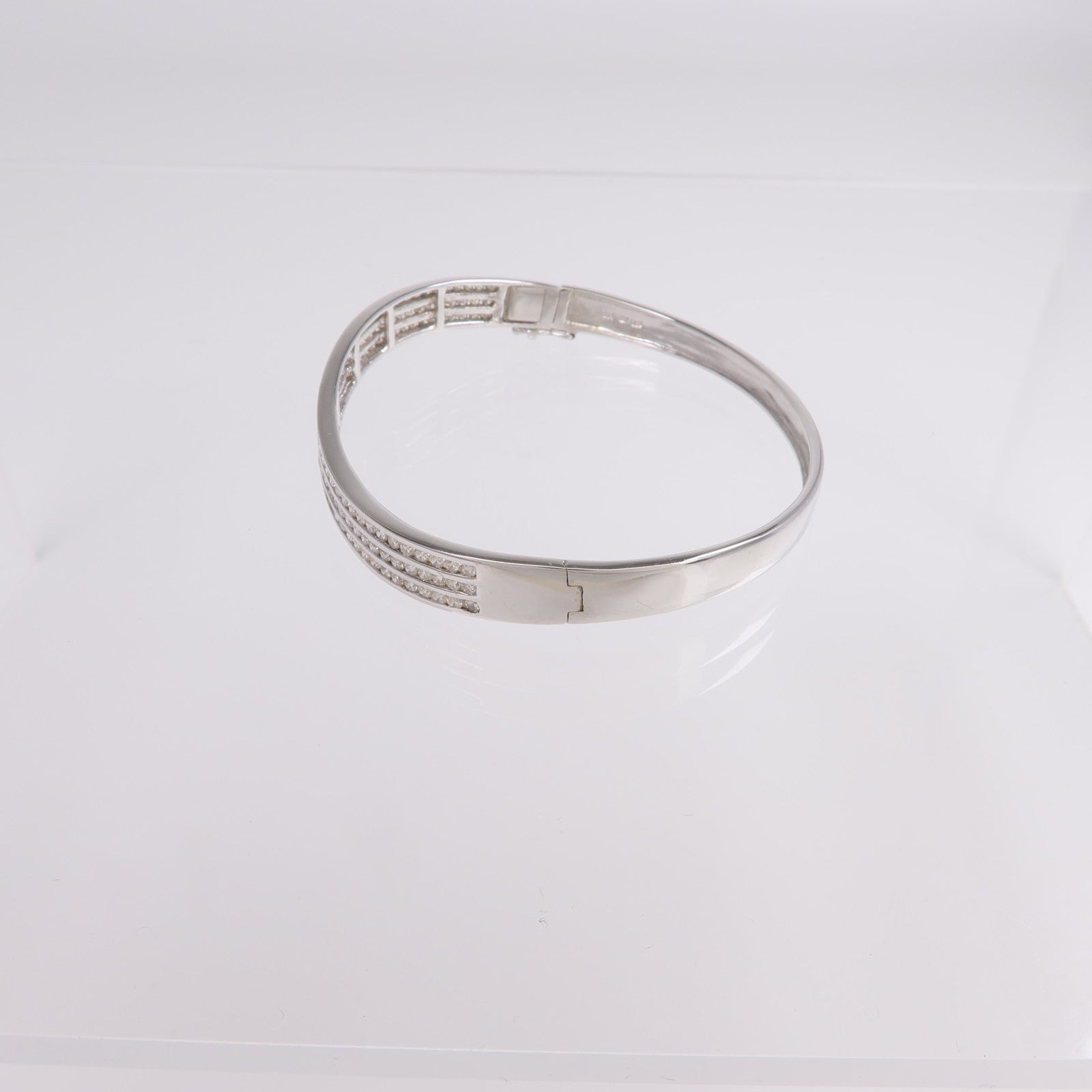 JEWELRY 18K白金Diamond Bracelet鑽石手鐲