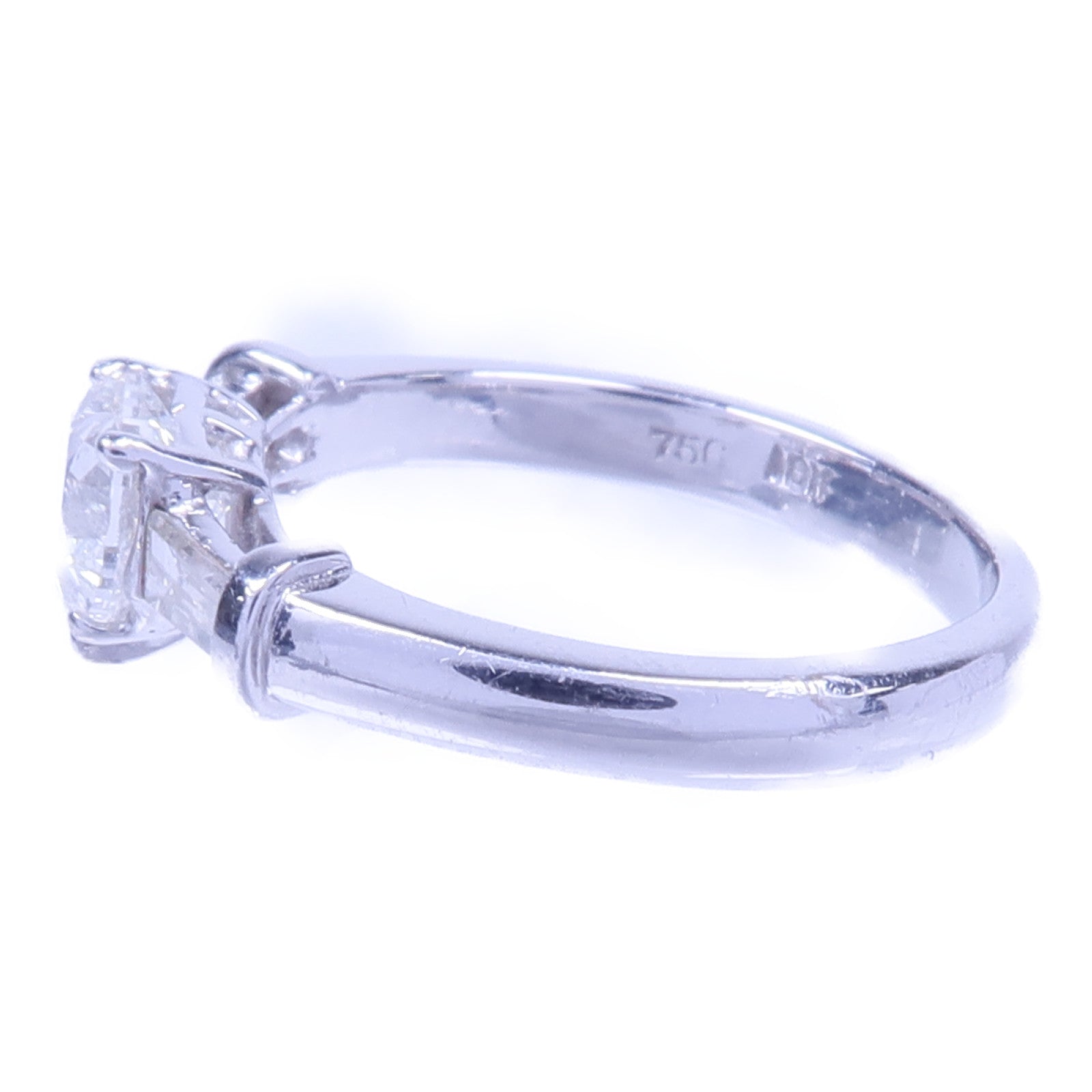JEWELRY 18K白金Diamond Ring鑽石戒指US#4.75
