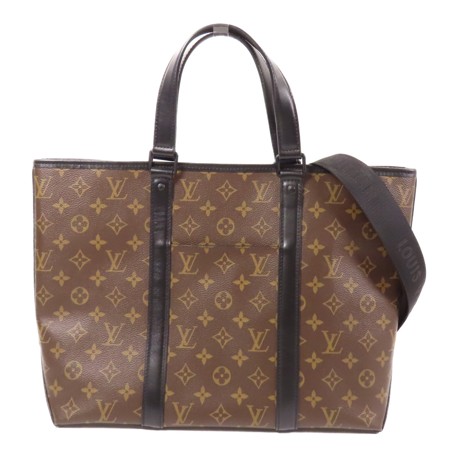 LOUIS VUITTON LV Week-end 2Way Shoulder Bag Handbag M45733 Monogram Brown