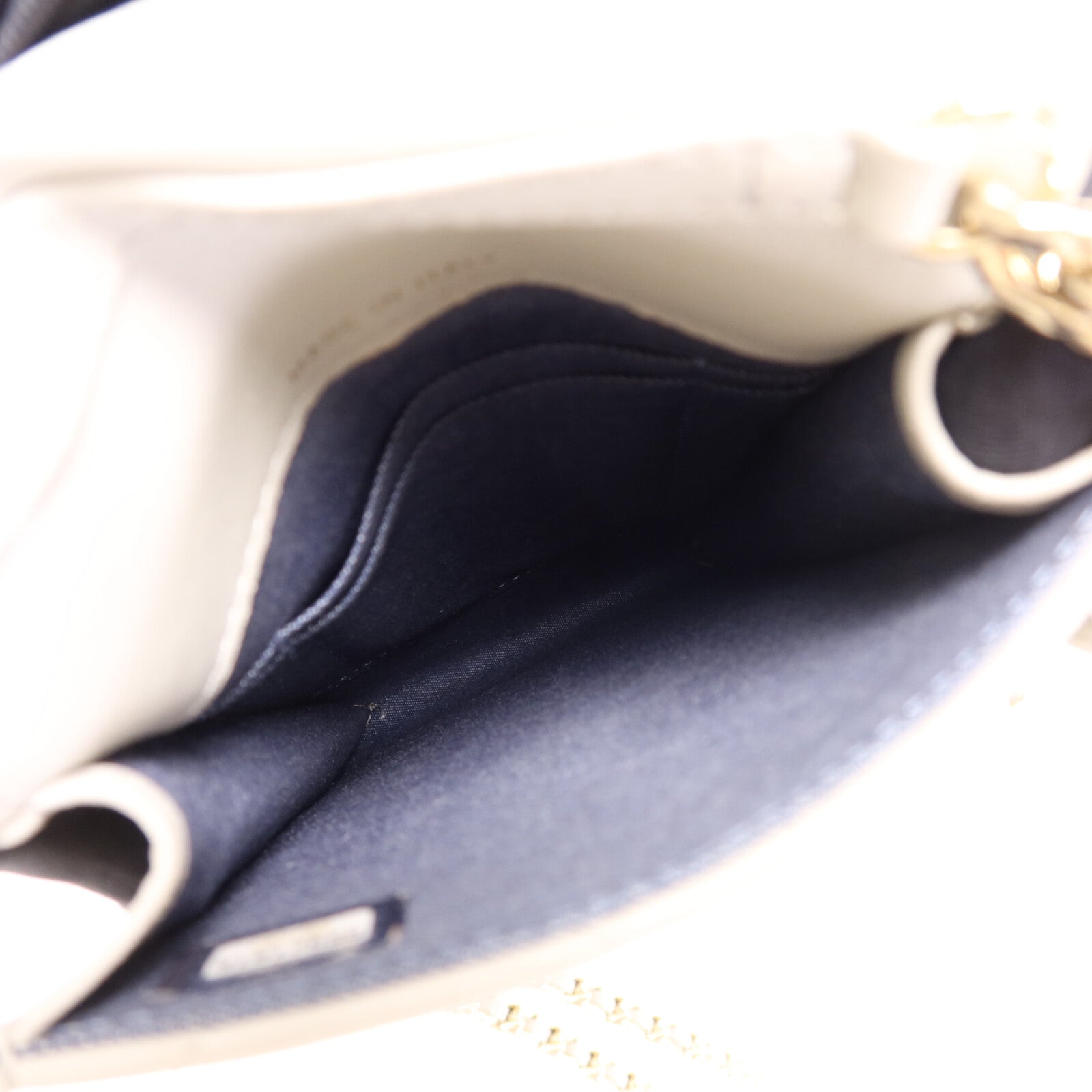 CHANEL 羊皮皮革Chain Shoulder Bag金扣鏈帶肩背袋