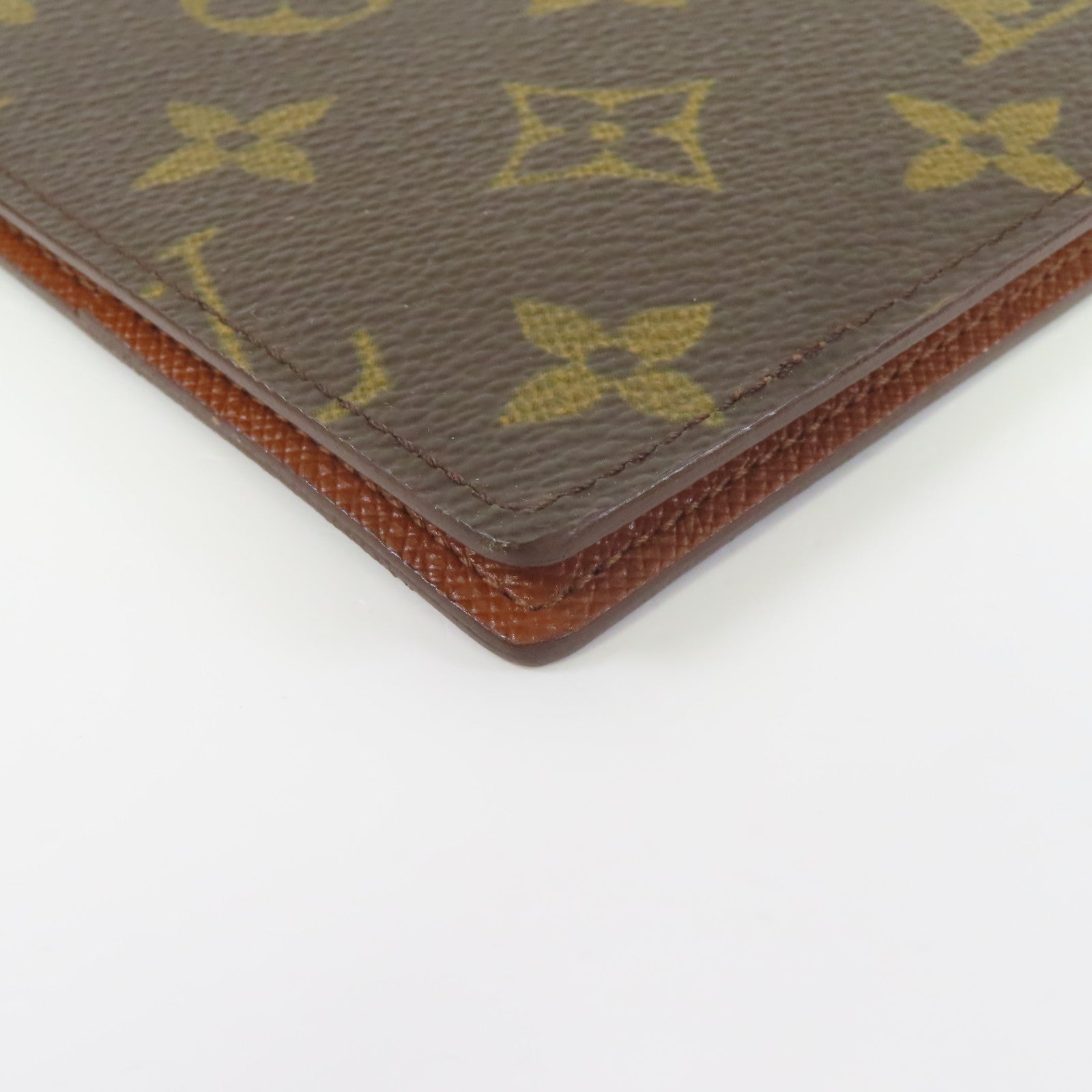 LOUIS VUITTON 【激減優惠】Monogram Passport Cover護照套啡色