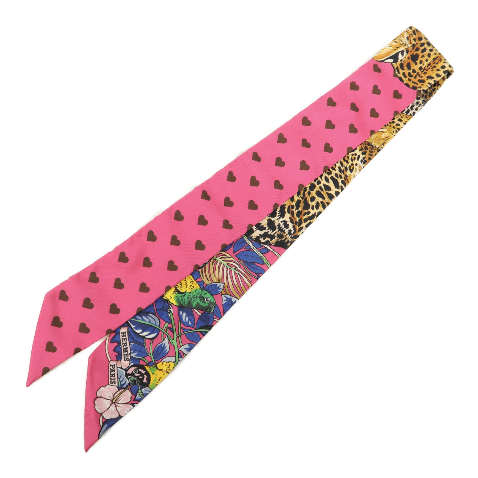 HERMES 絲質Twilly絲巾