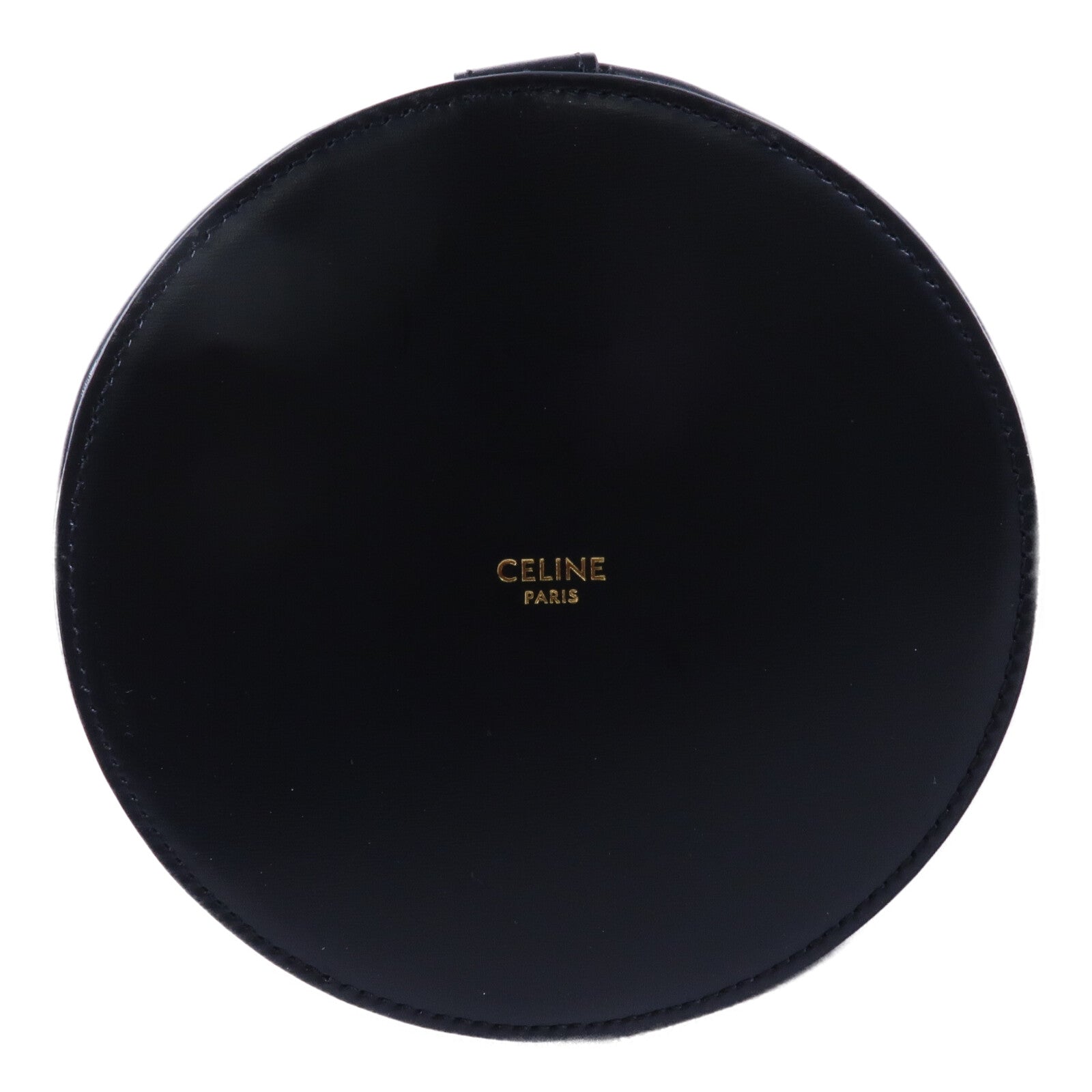 CELINE 牛皮皮革Bucket Triomohe肩背袋