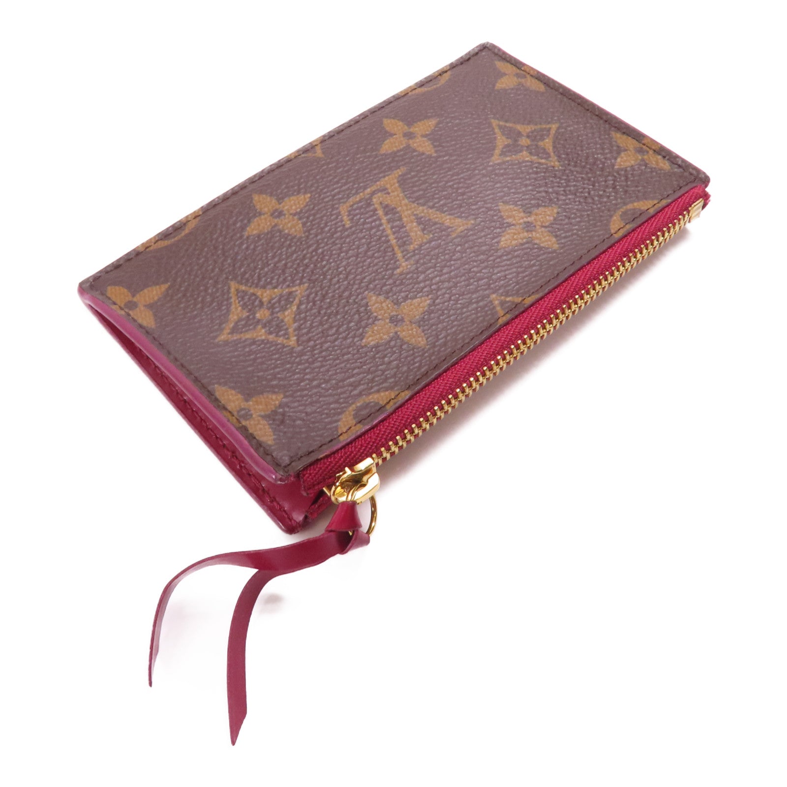 LOUIS VUITTON Monogram Card Case/Coin Purse金扣零錢包/卡片套