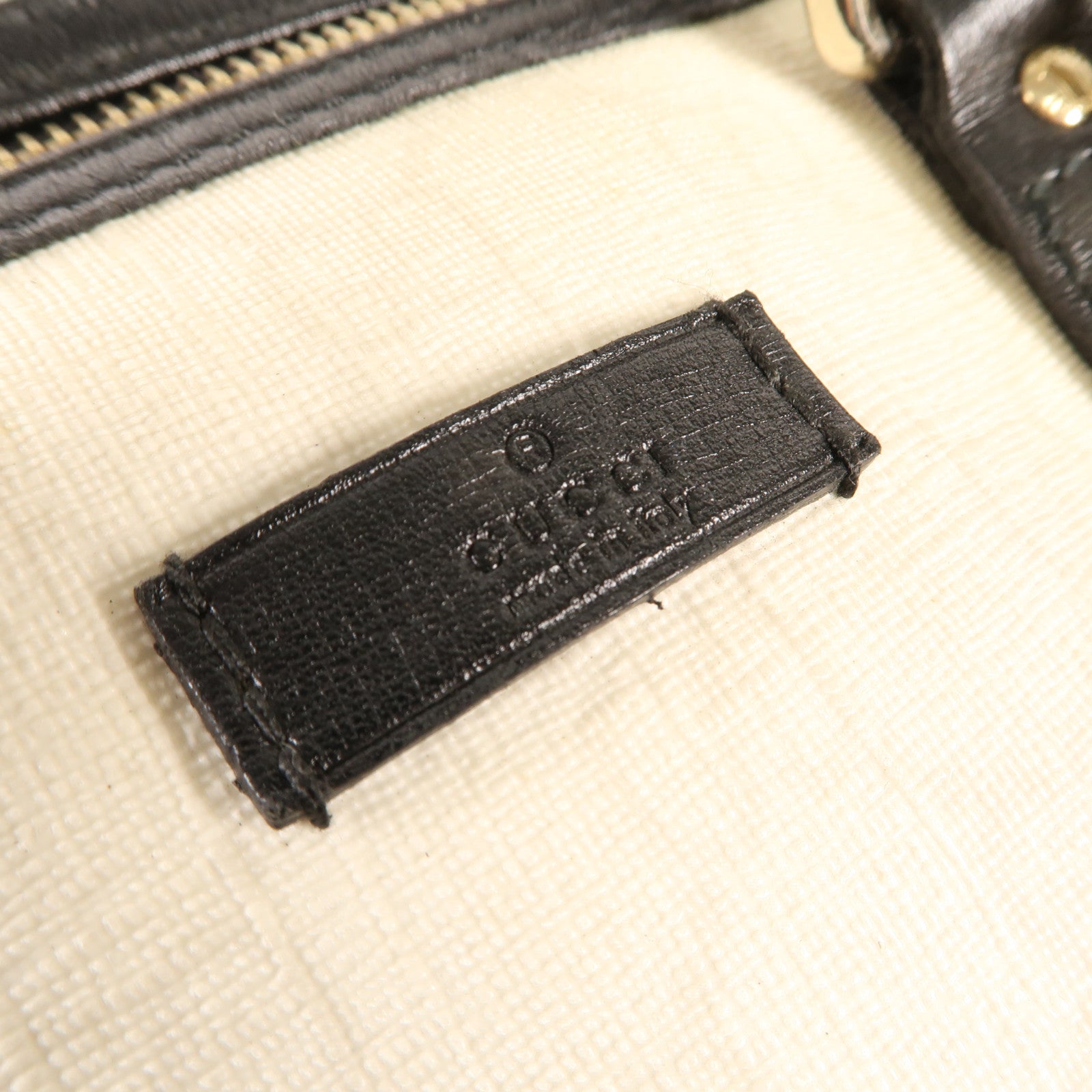 GUCCI 塗層帆布Shoulder Bag金扣手挽肩背兩用袋