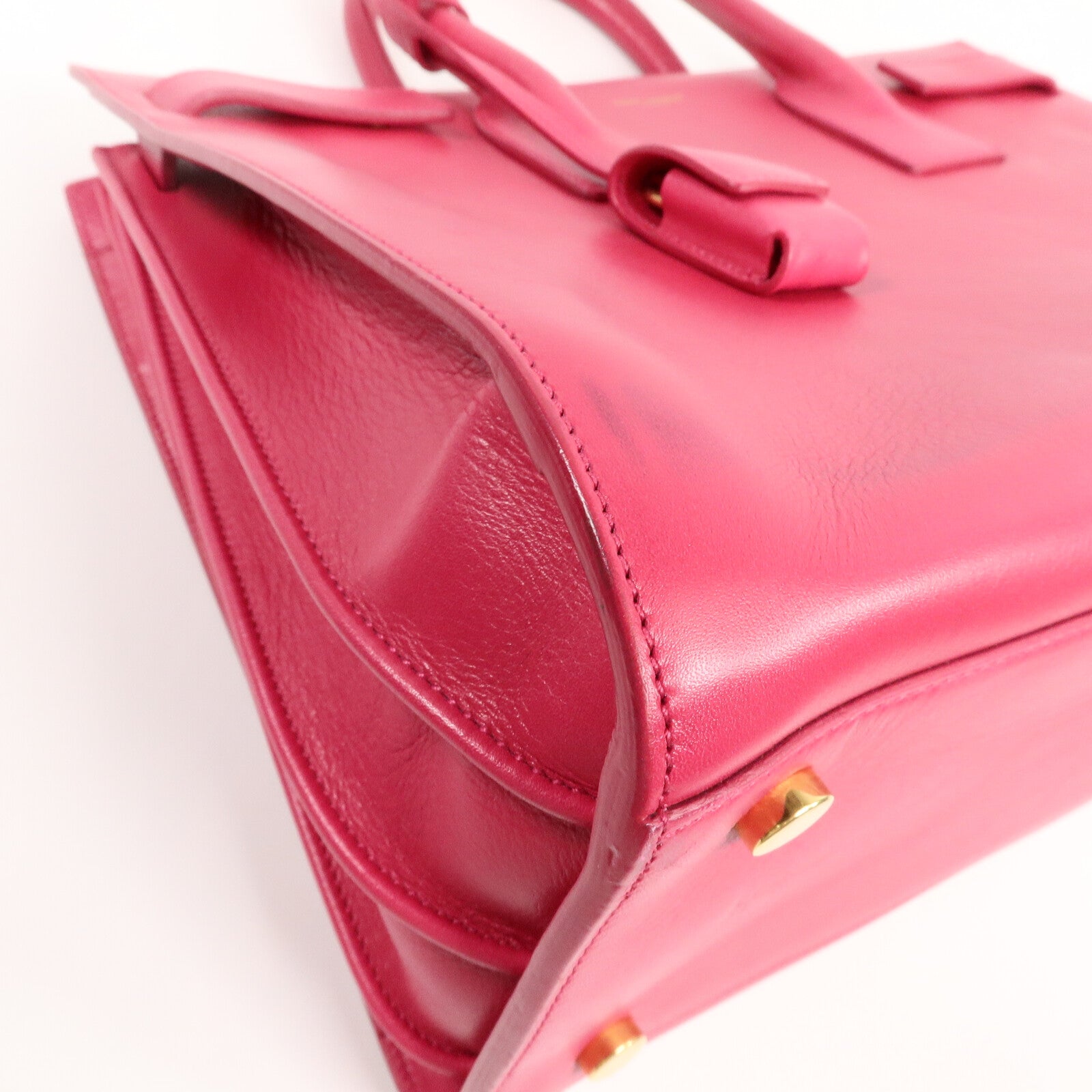 SAINT LAURENT 牛皮皮革Sac De Jour Small手挽肩背兩用袋