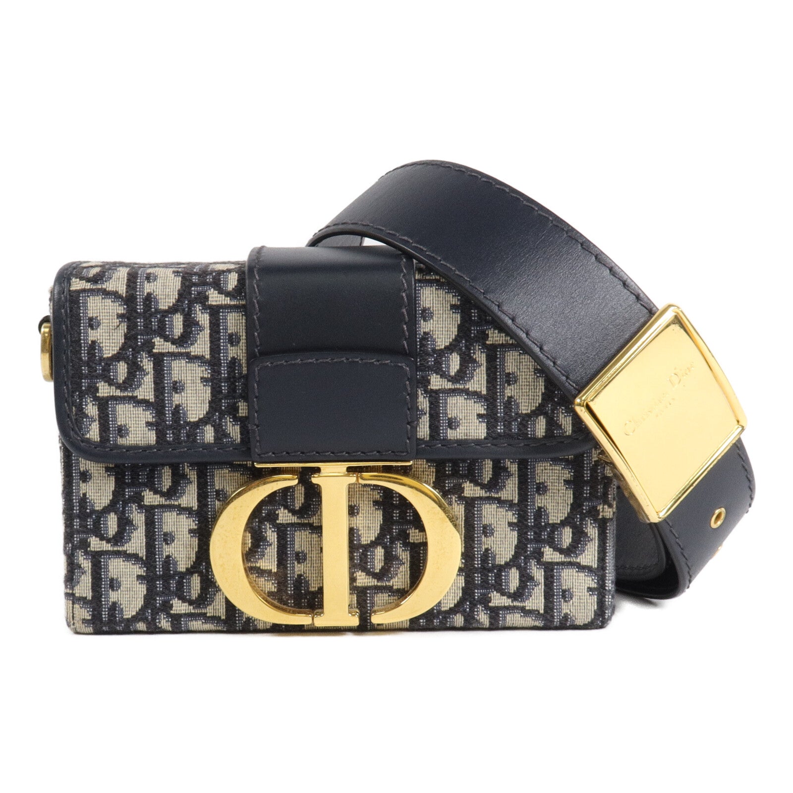 Dior 帆布30 Montaigne Box肩背袋