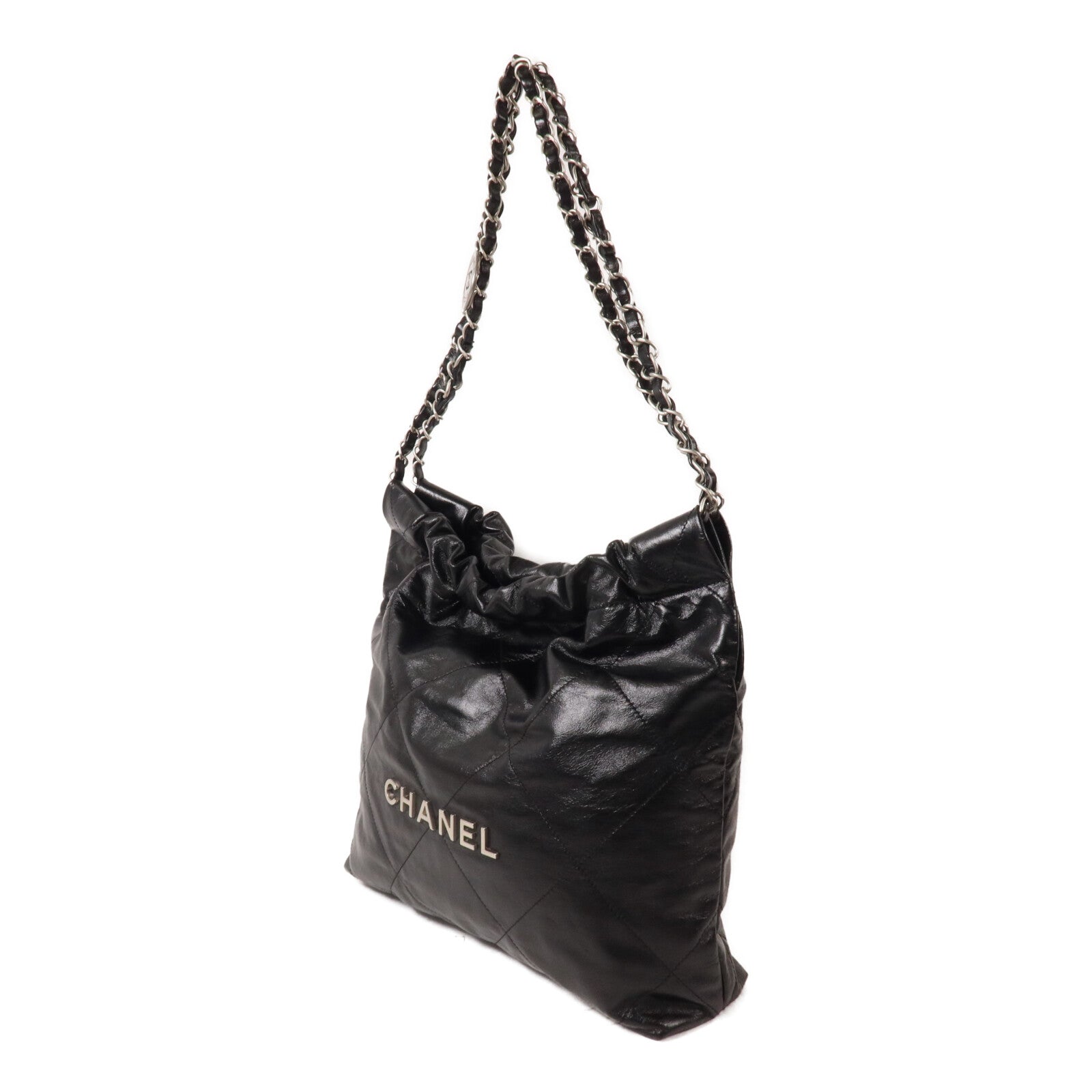 CHANEL 牛皮皮革Chanel 22 Small鏈帶肩背袋
