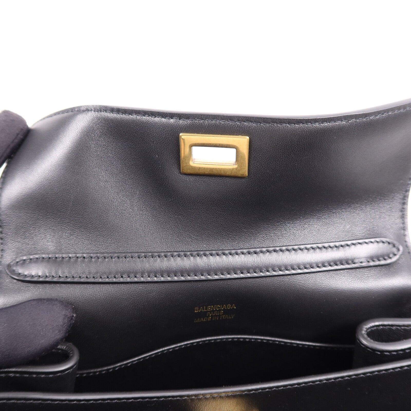 BALENCIAGA 牛皮皮革Rodeo Mini金扣手挽肩背兩用袋