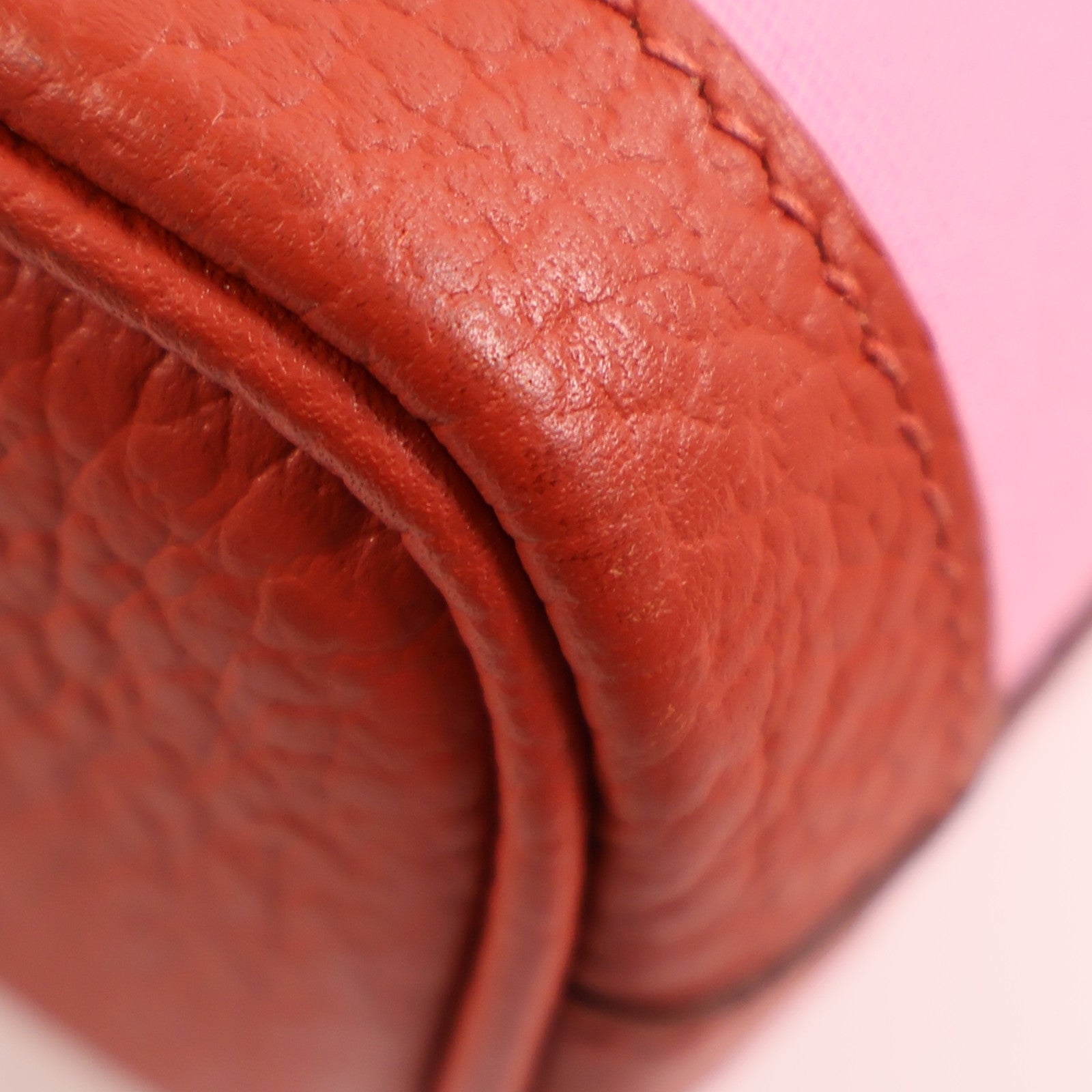 HERMES 帆布Garden File PM銀扣手挽肩背兩用袋