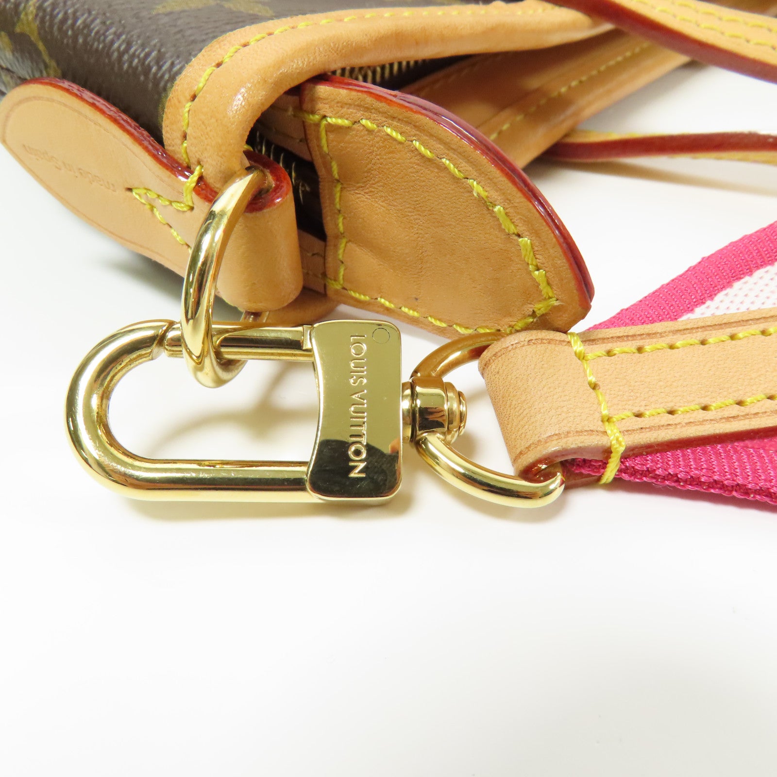 LOUIS VUITTON 【激減優惠】Monogram Neverfull BB金扣手挽肩背兩用袋