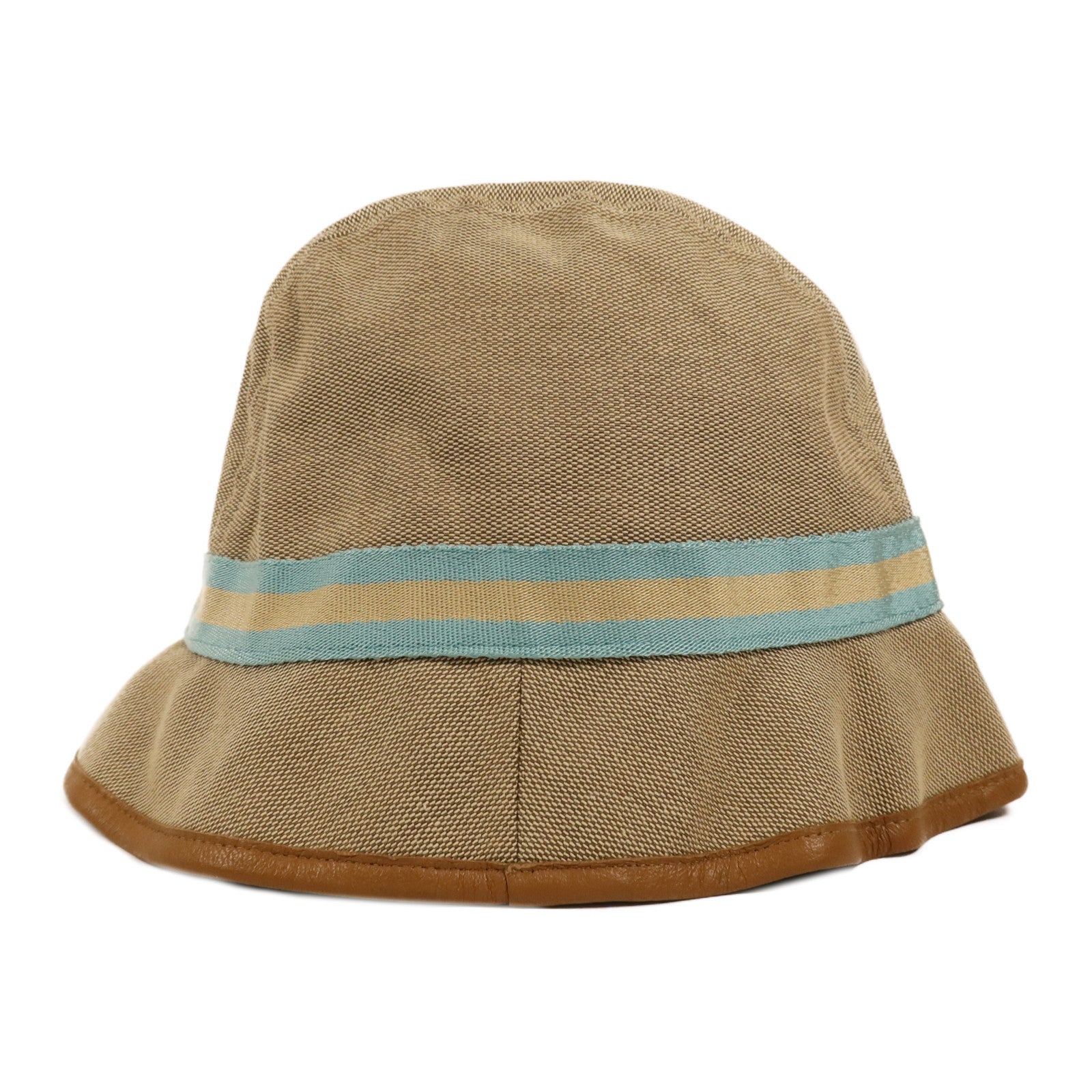 GUCCI 帆布Hat銀扣帽子