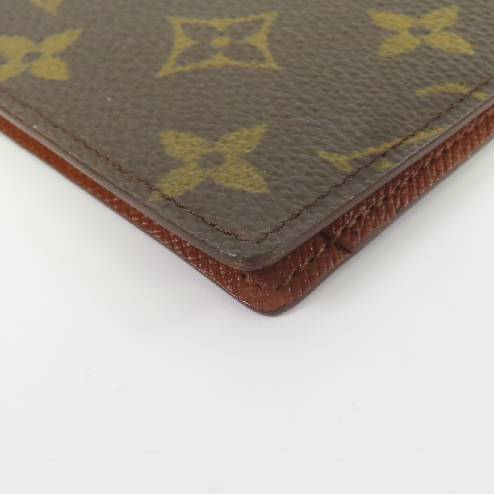 LOUIS VUITTON 【激減優惠】Monogram Passport Cover護照套啡色