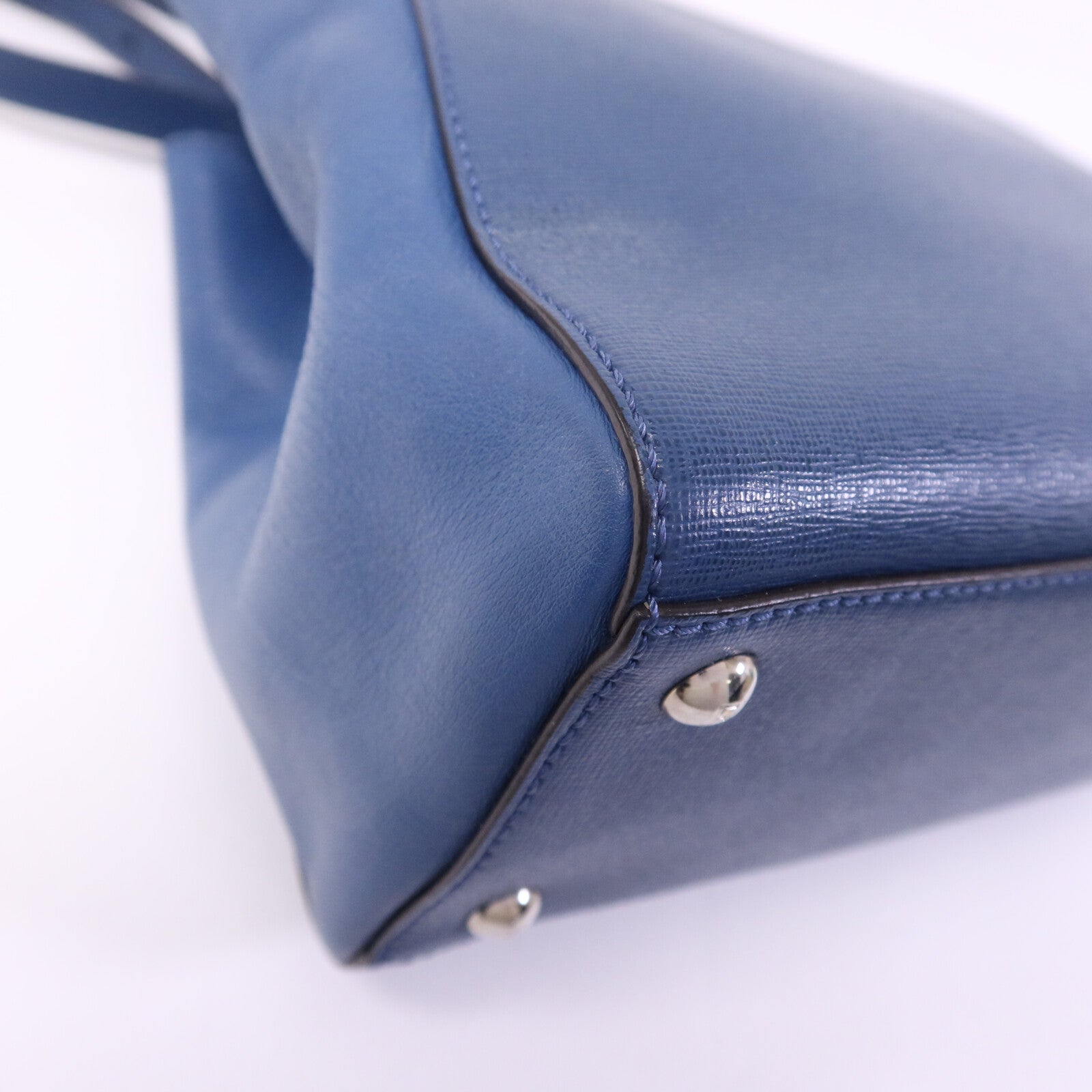 FENDI 【激減優惠】牛皮皮革2 Jours銀扣手挽肩背兩用袋