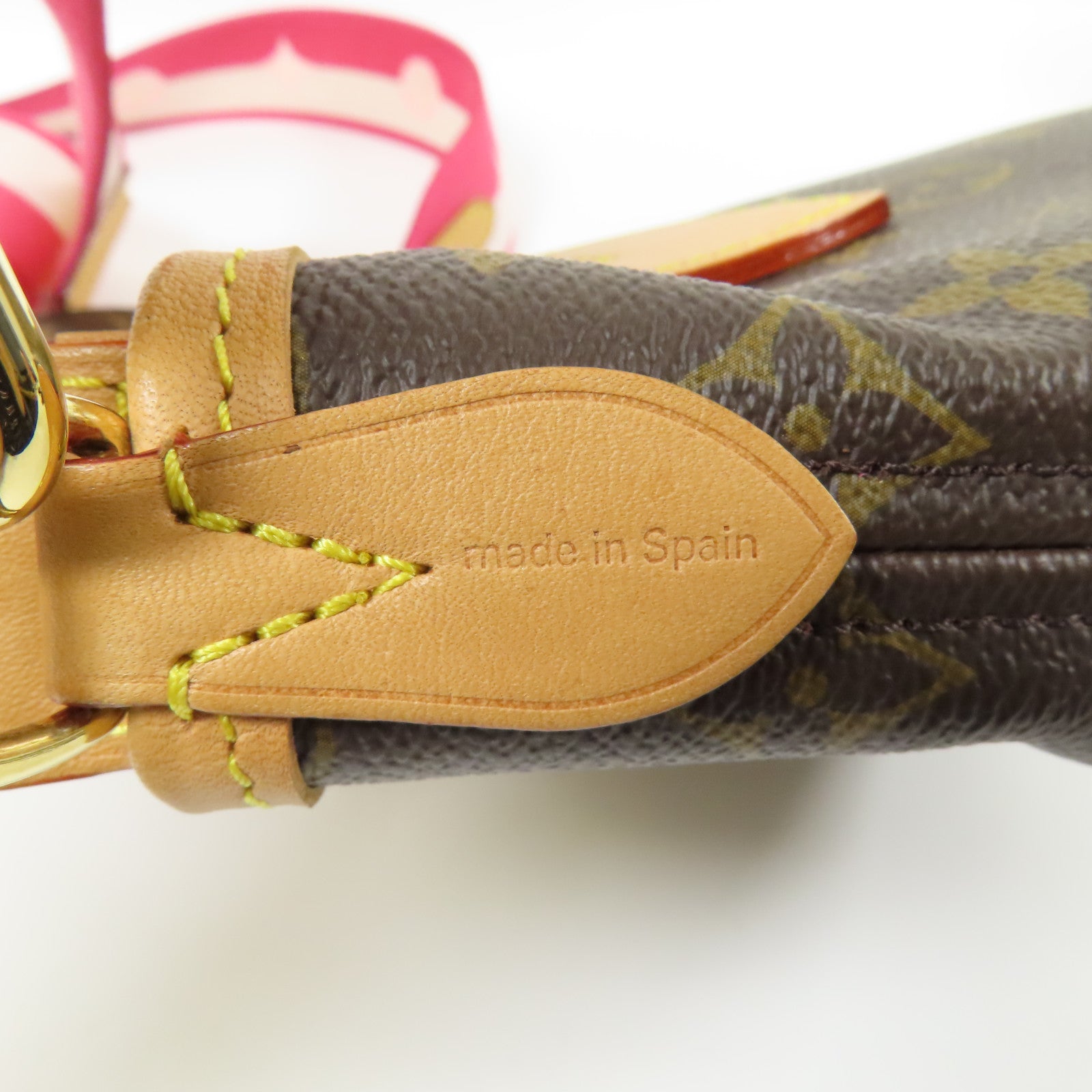 LOUIS VUITTON Monogram Neverfull BB金扣手挽肩背兩用袋