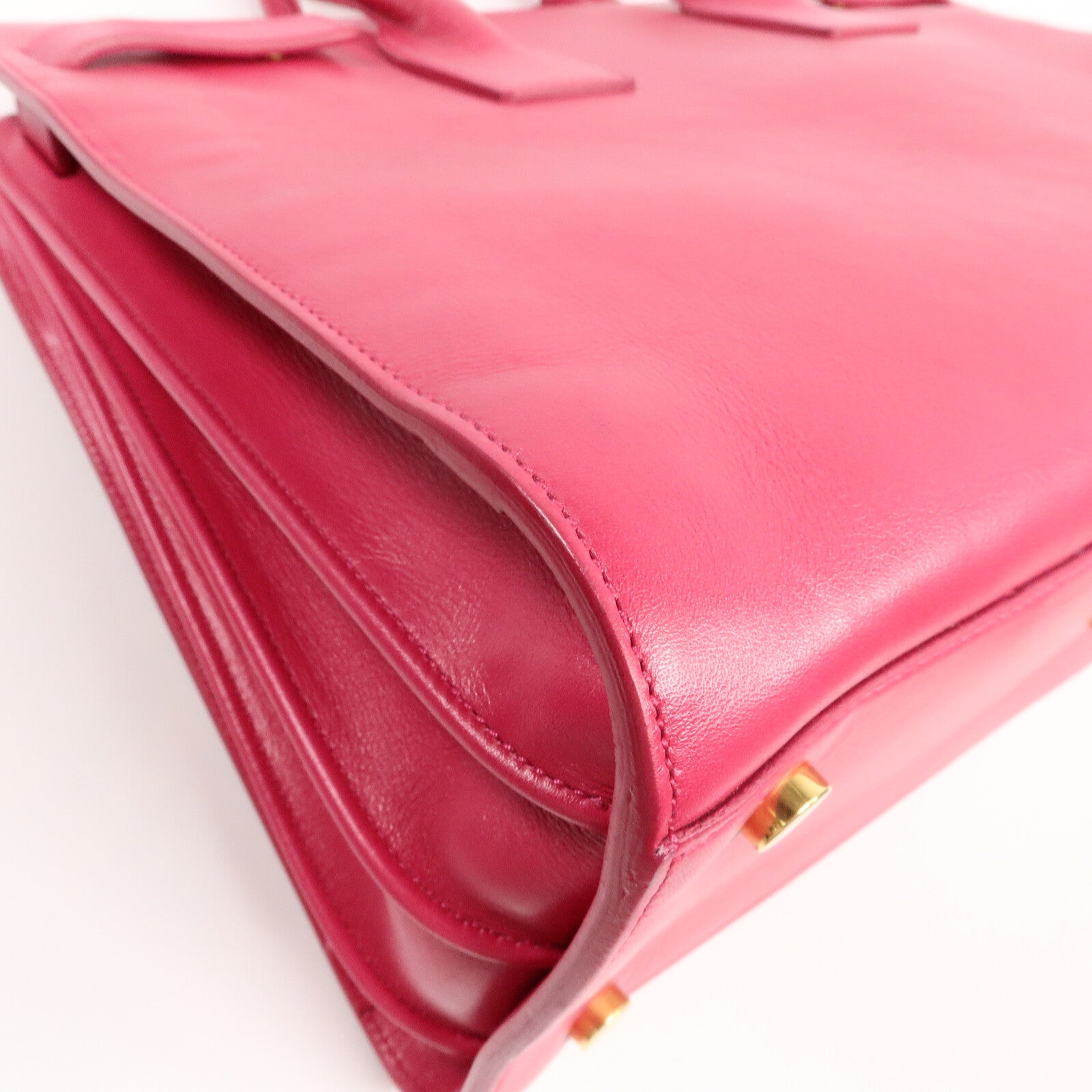 SAINT LAURENT 牛皮皮革Sac De Jour Small手挽肩背兩用袋
