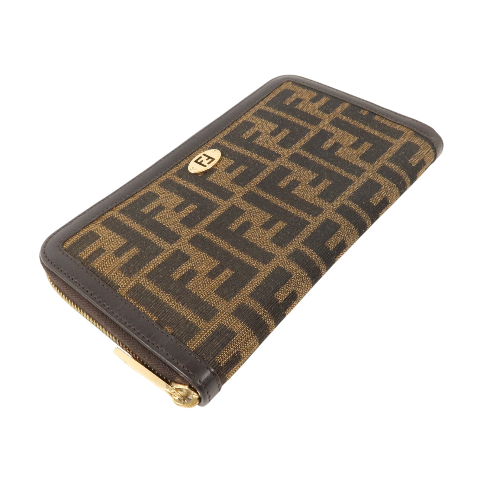 FENDI 帆布Zipper Long Wallet長錢包