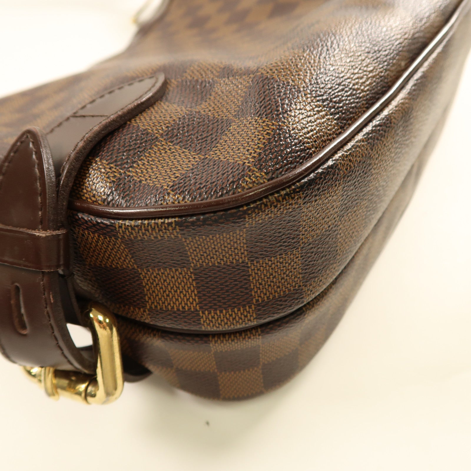 LOUIS VUITTON 【激減優惠】Damier Highbury金扣肩背袋啡色
