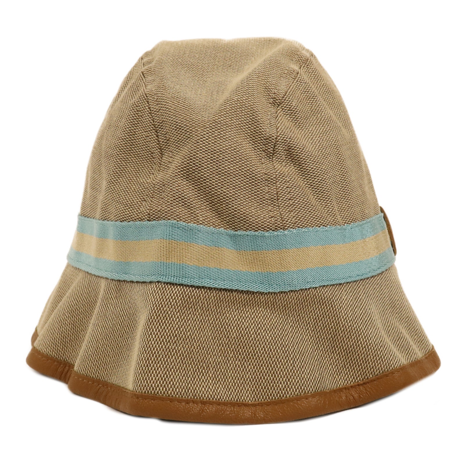 GUCCI 帆布Hat銀扣帽子