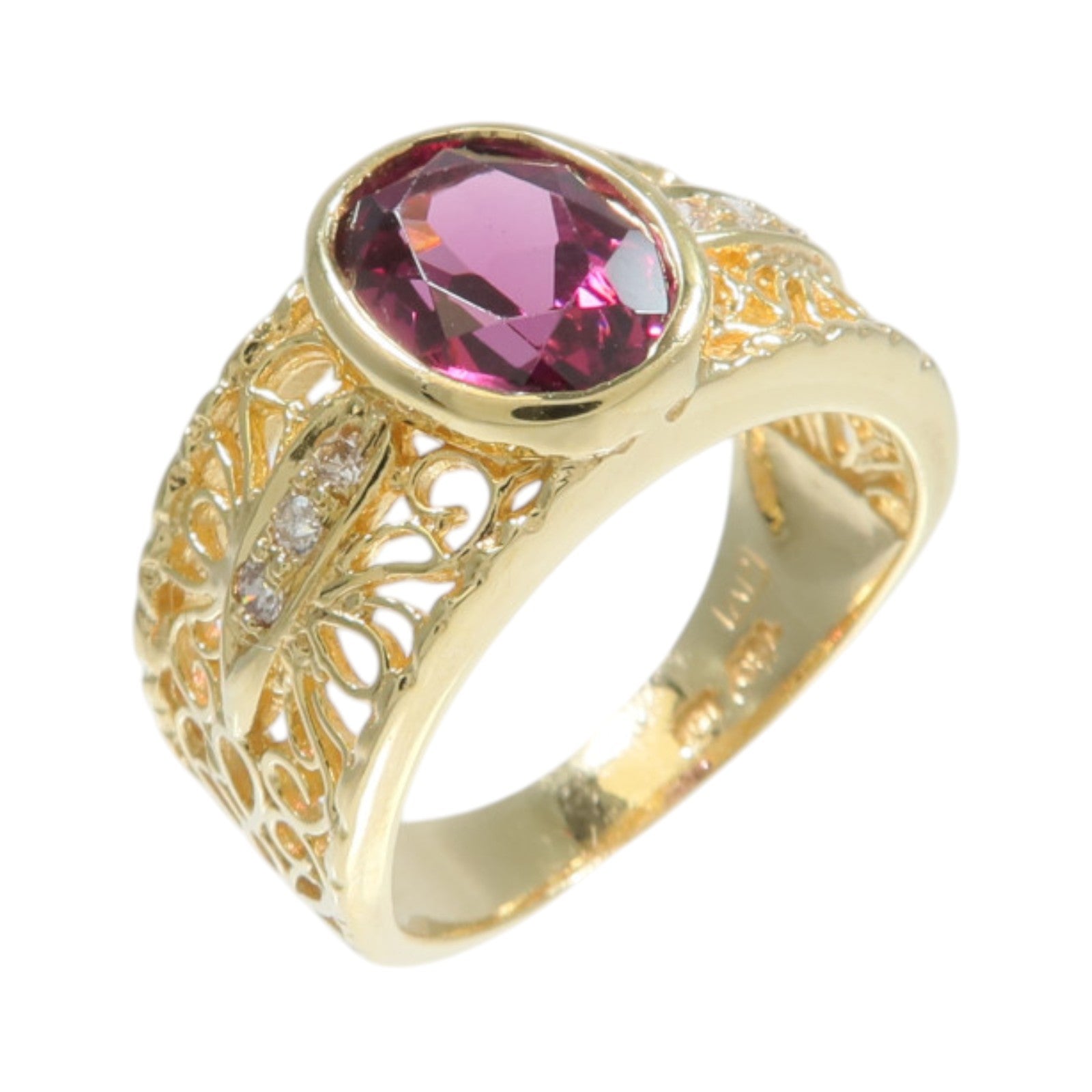 JEWELRY 18K黃金Color Stone Ring彩色寶石戒指