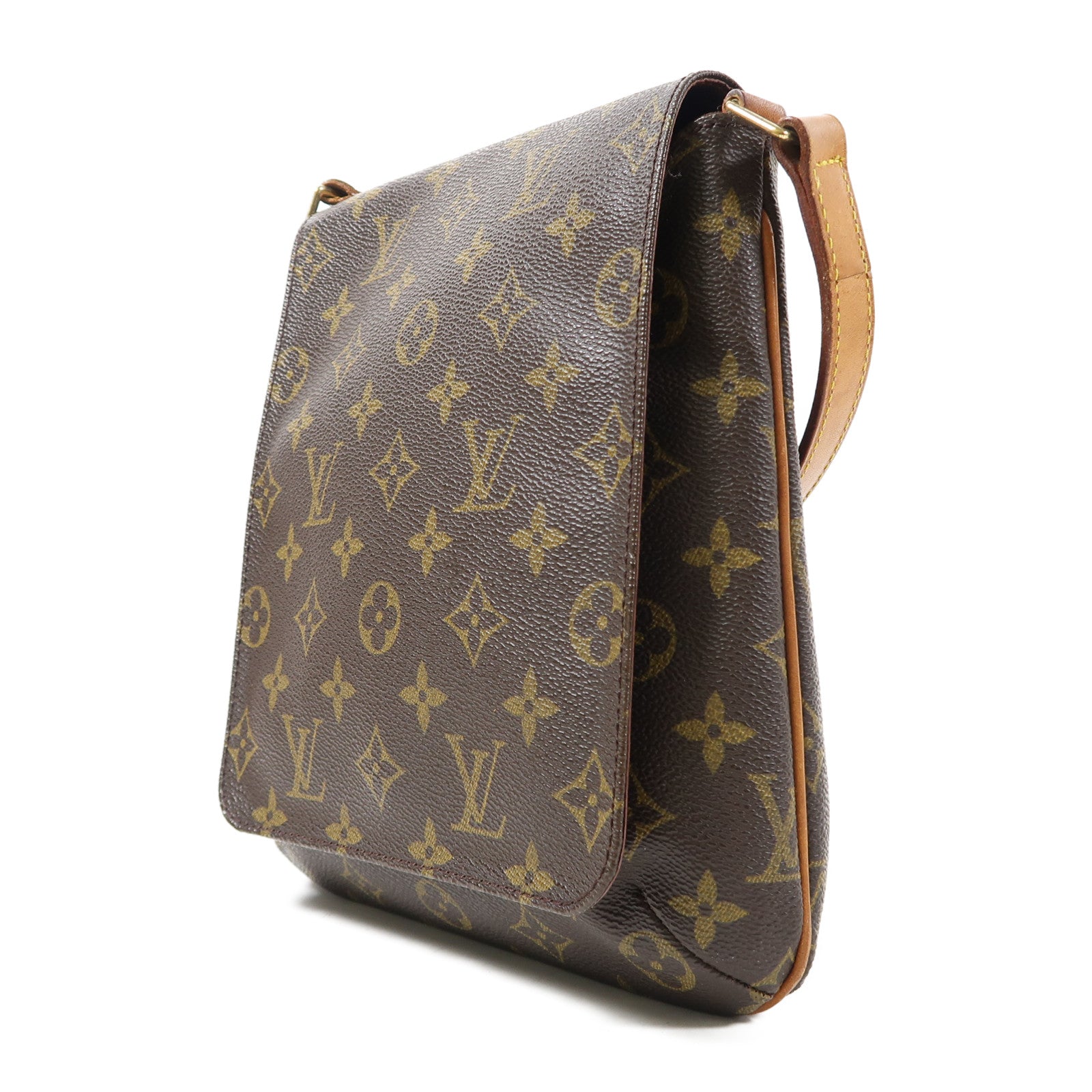 LOUIS VUITTON 【激減優惠】Monogram Musette Salsa金扣肩背袋啡色