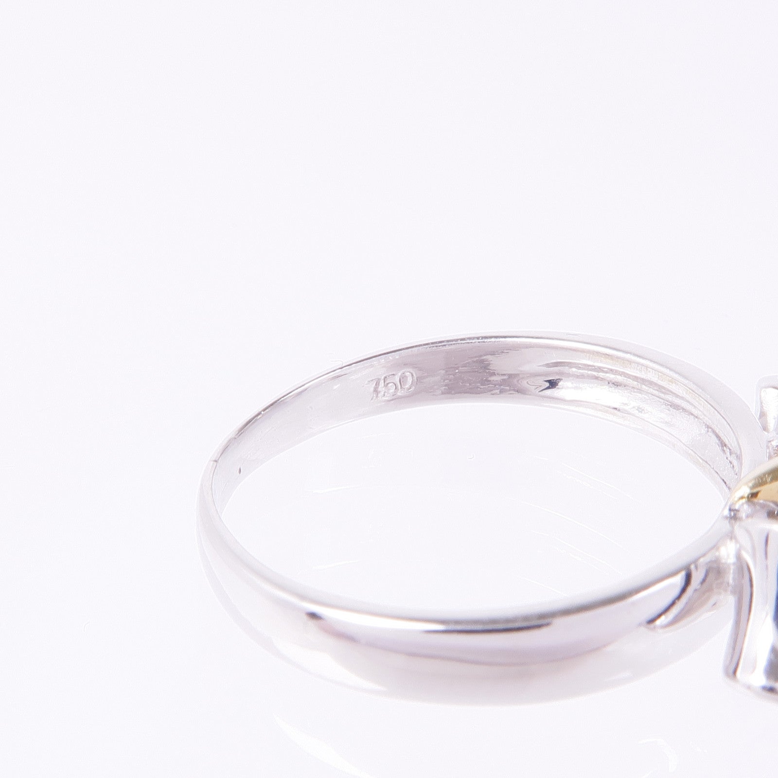 JEWELRY 【激減優惠】18K黃金/白金Diamond Ring鑽石戒指US#6.25