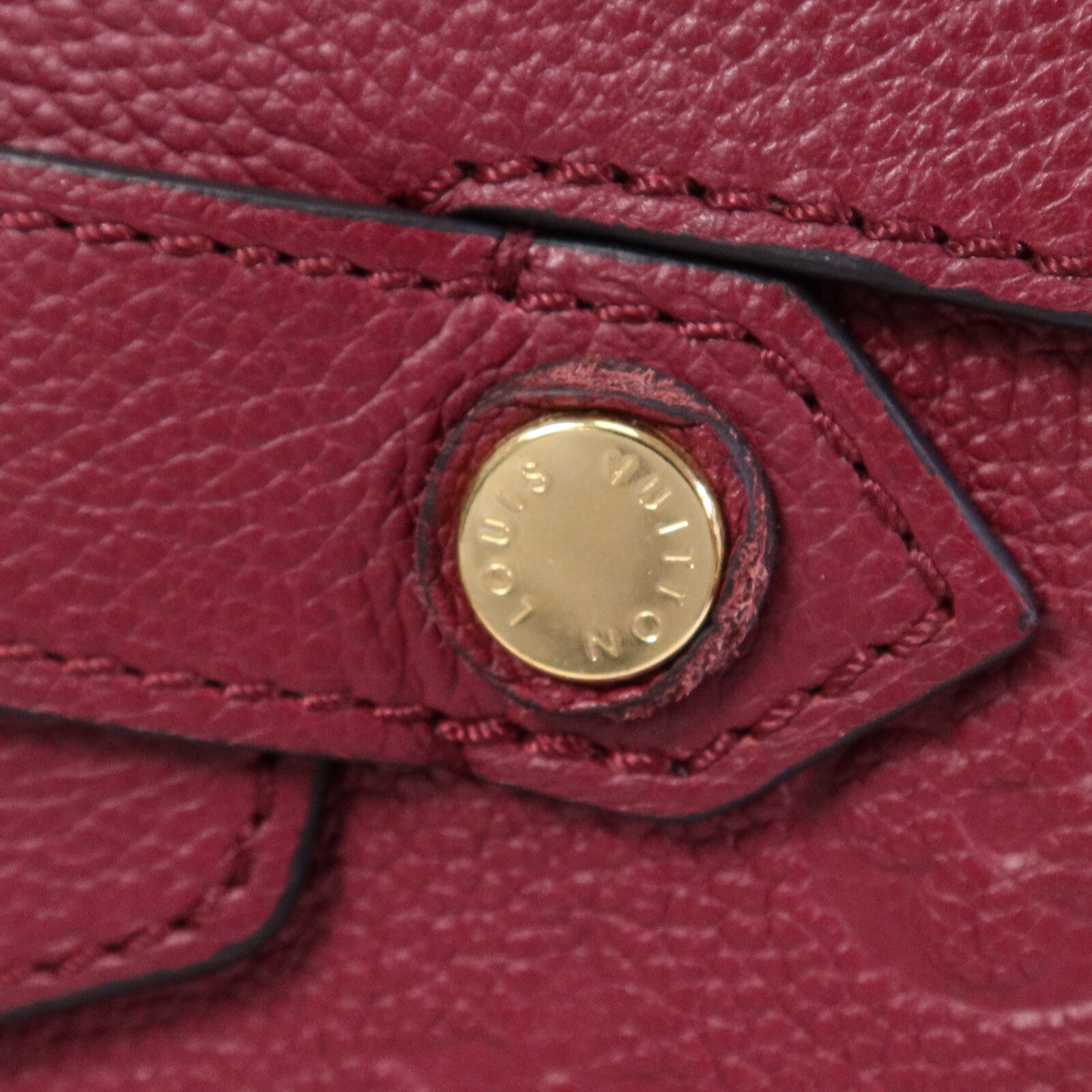 LOUIS VUITTON 【激減優惠】Monogram Empreinte Trocadero金扣手挽袋