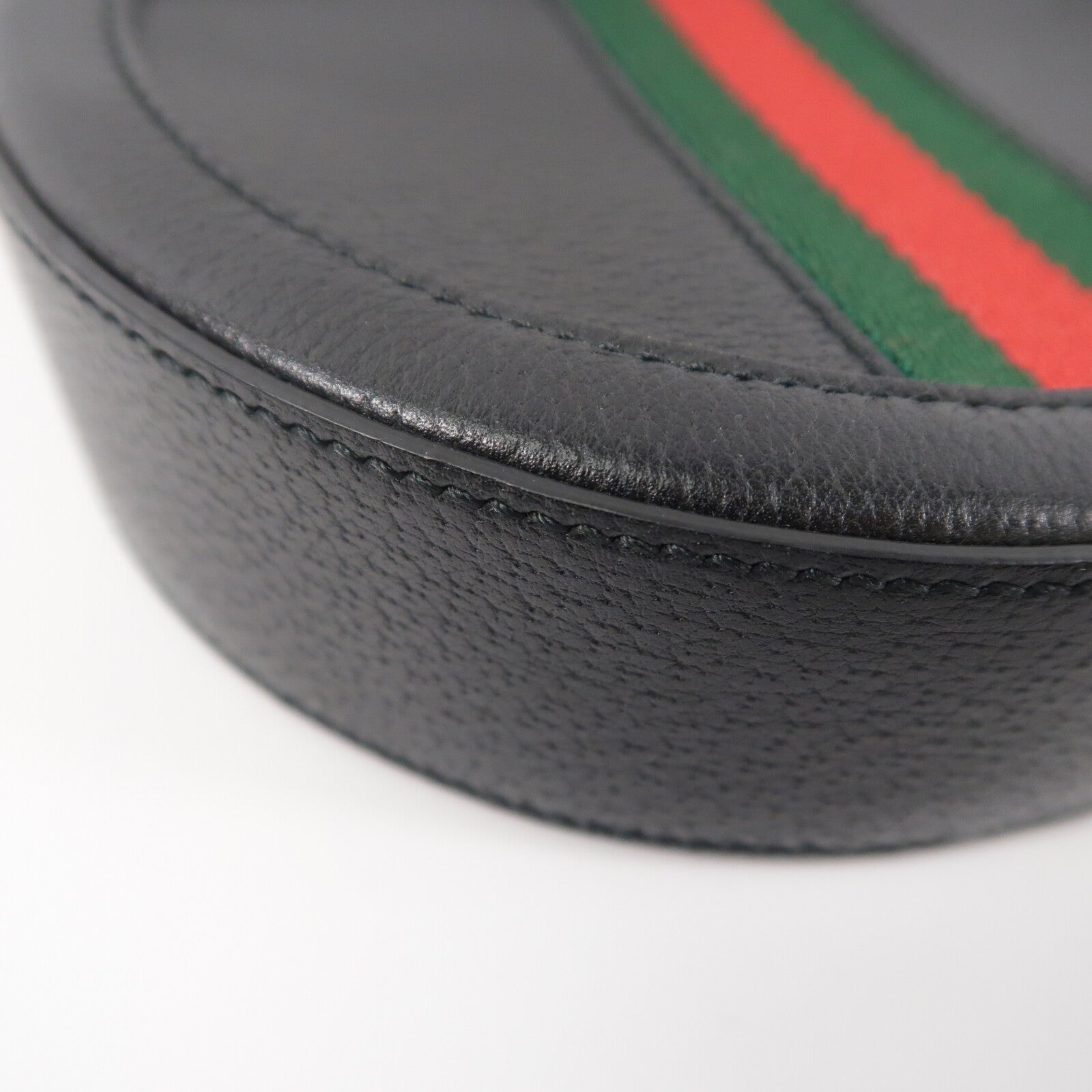 GUCCI 牛皮皮革Ophidia Mini GG Round Shoulder Bag鏈帶肩背袋