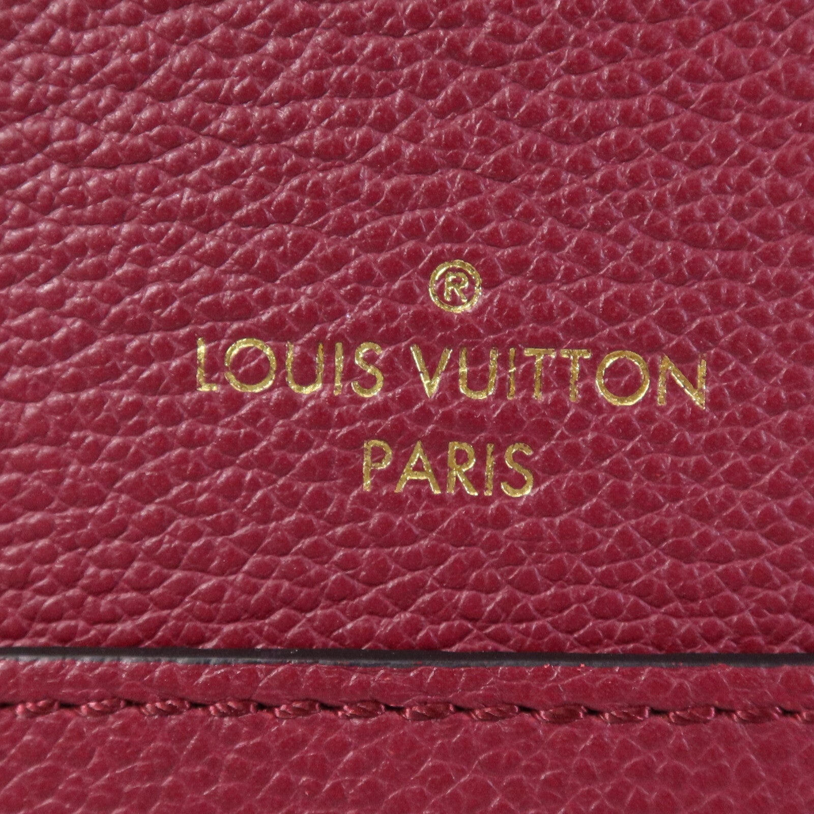 LOUIS VUITTON 【激減優惠】Monogram Empreinte Trocadero金扣手挽袋