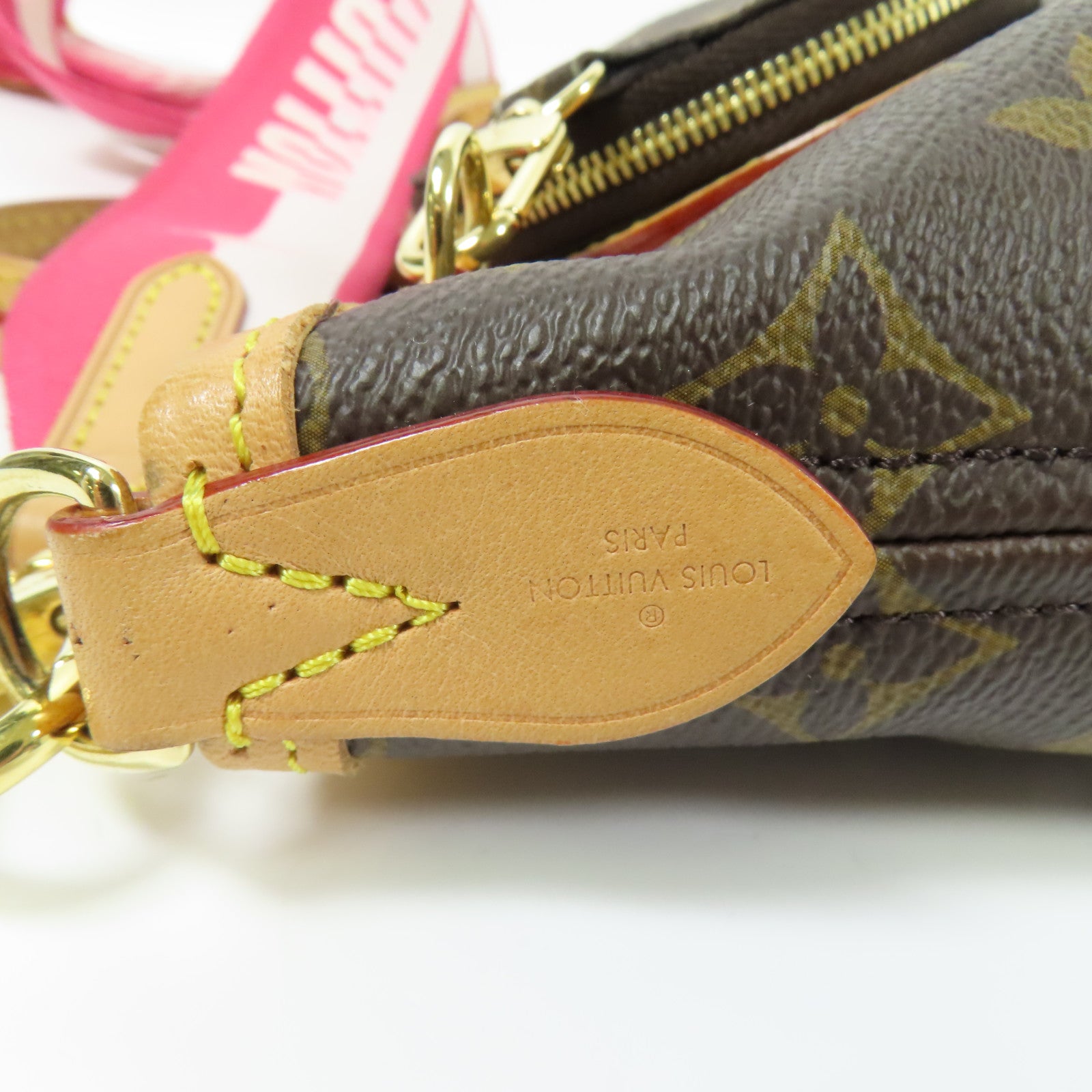 LOUIS VUITTON Monogram Neverfull BB金扣手挽肩背兩用袋