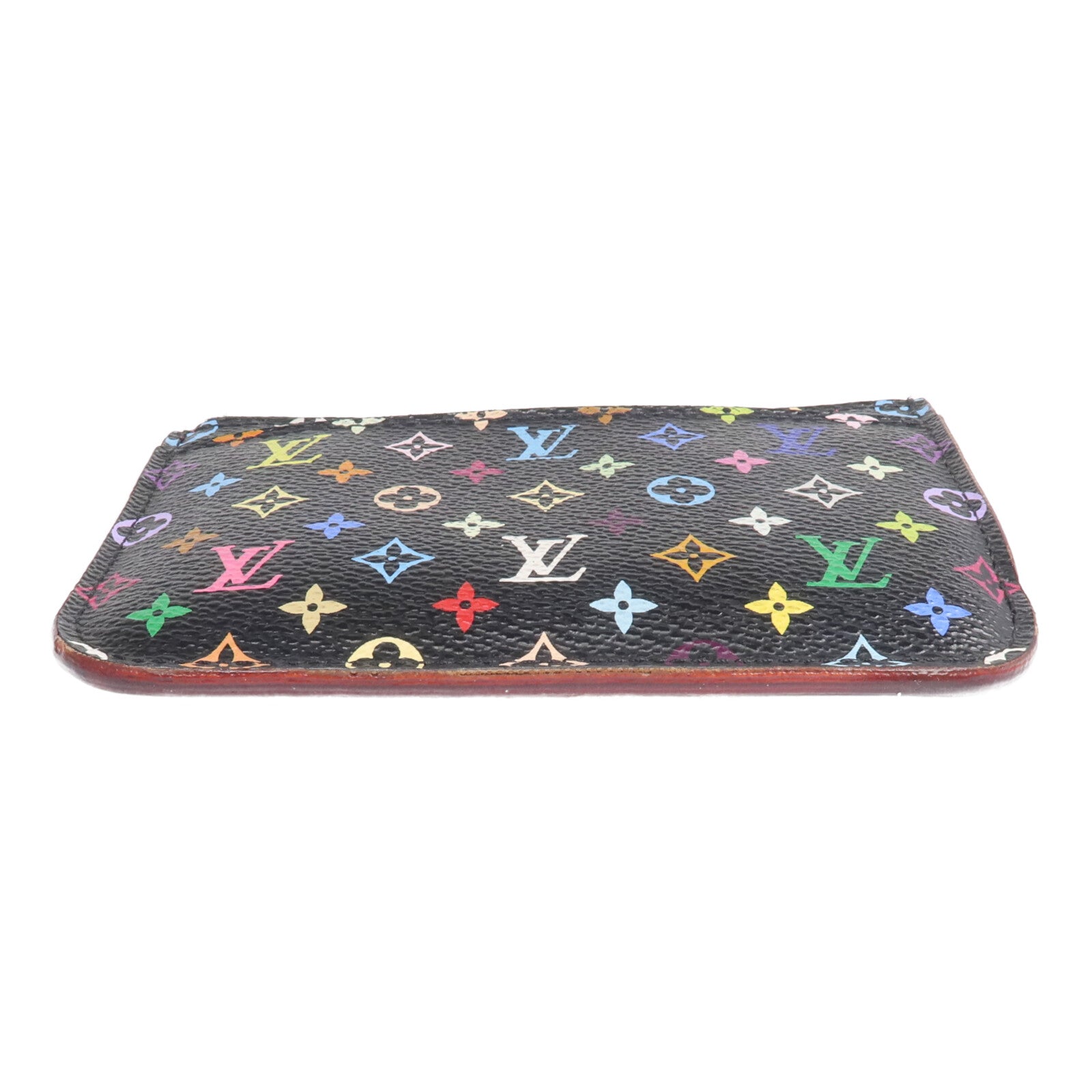 LOUIS VUITTON Monogram Multicolore Card Case金扣卡片套