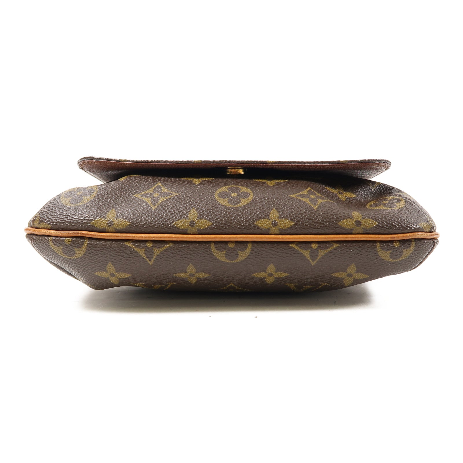LOUIS VUITTON Monogram Musette Salsa金扣肩背袋啡色