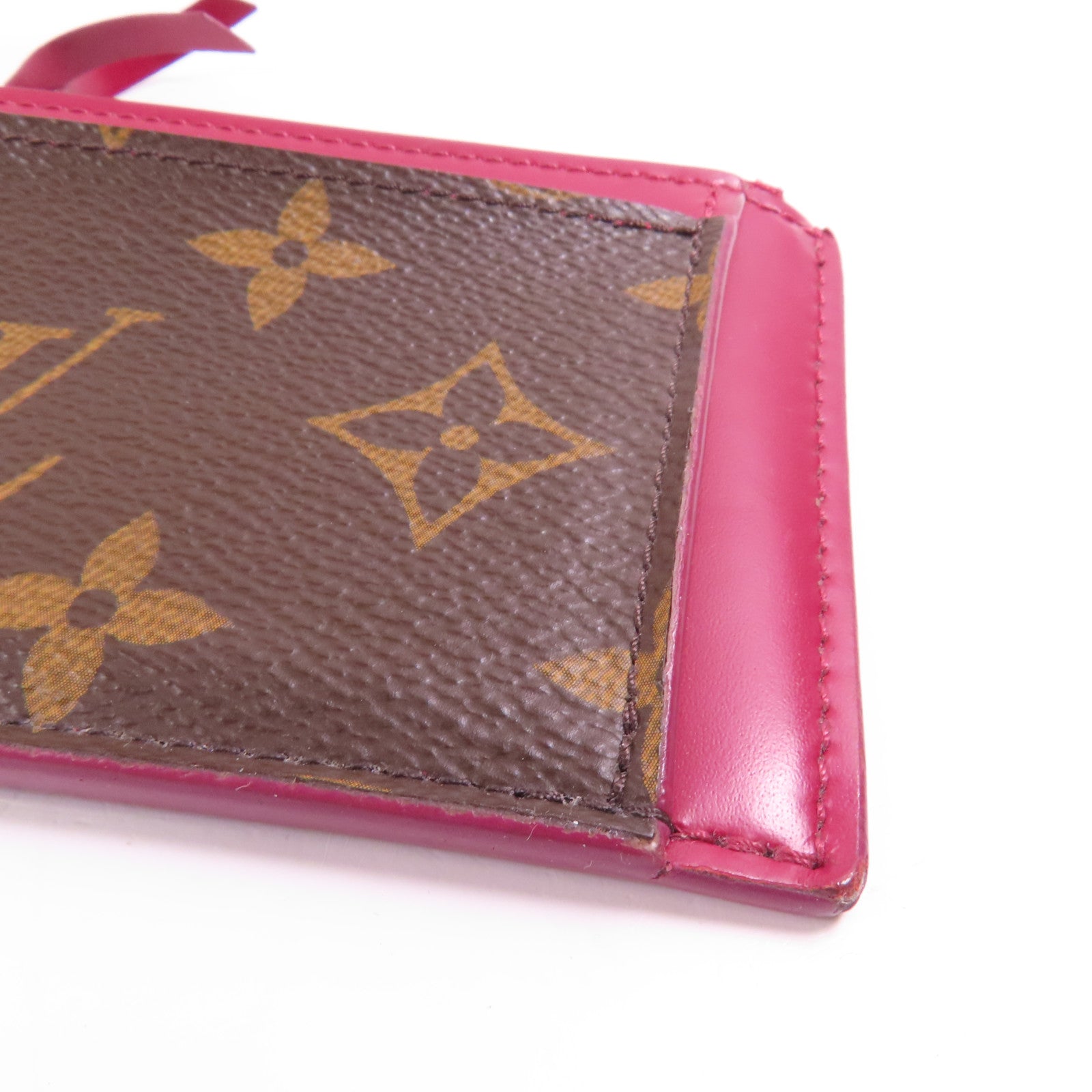 LOUIS VUITTON Monogram Card Case/Coin Purse金扣零錢包/卡片套