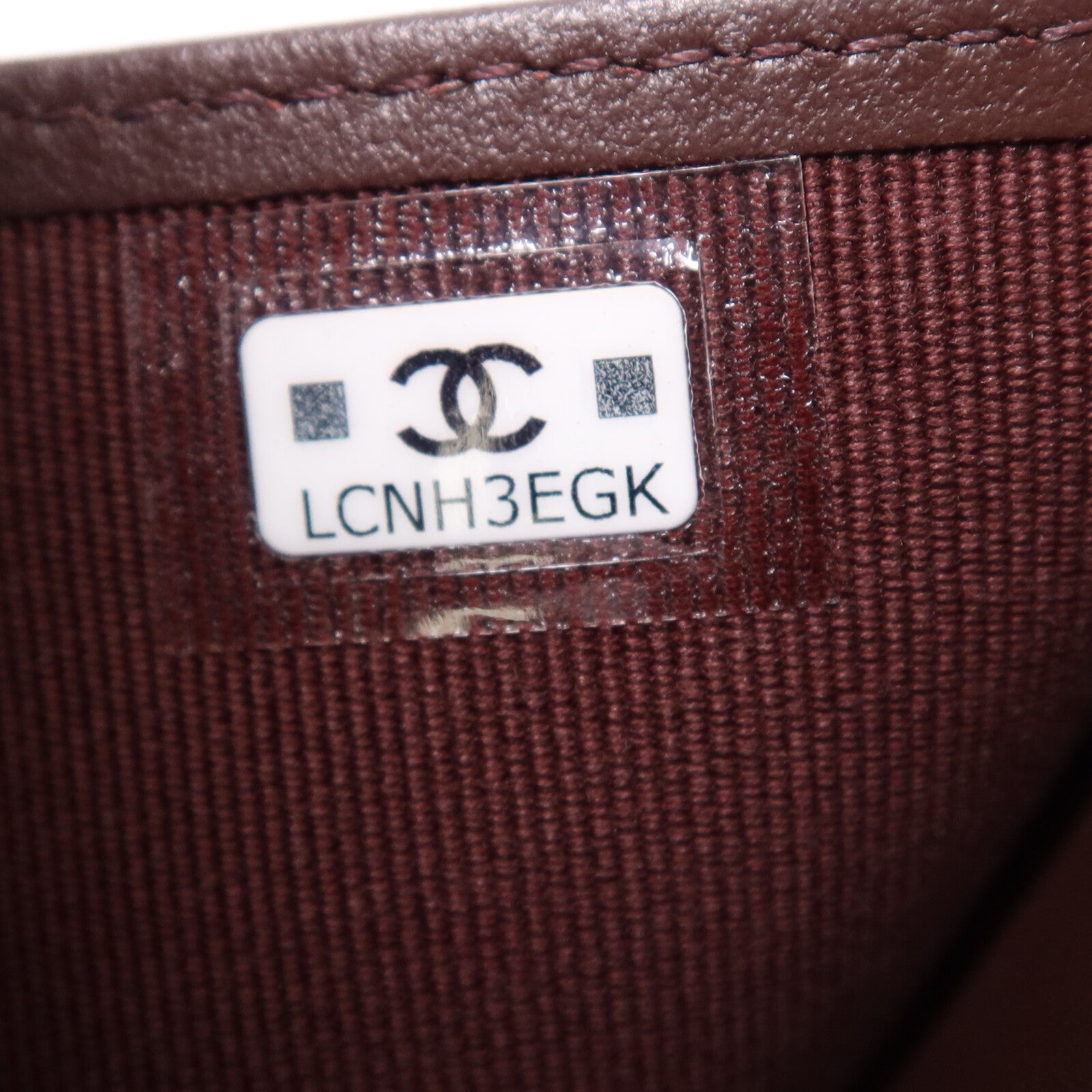 CHANEL 牛皮皮革Wallet金扣錢包