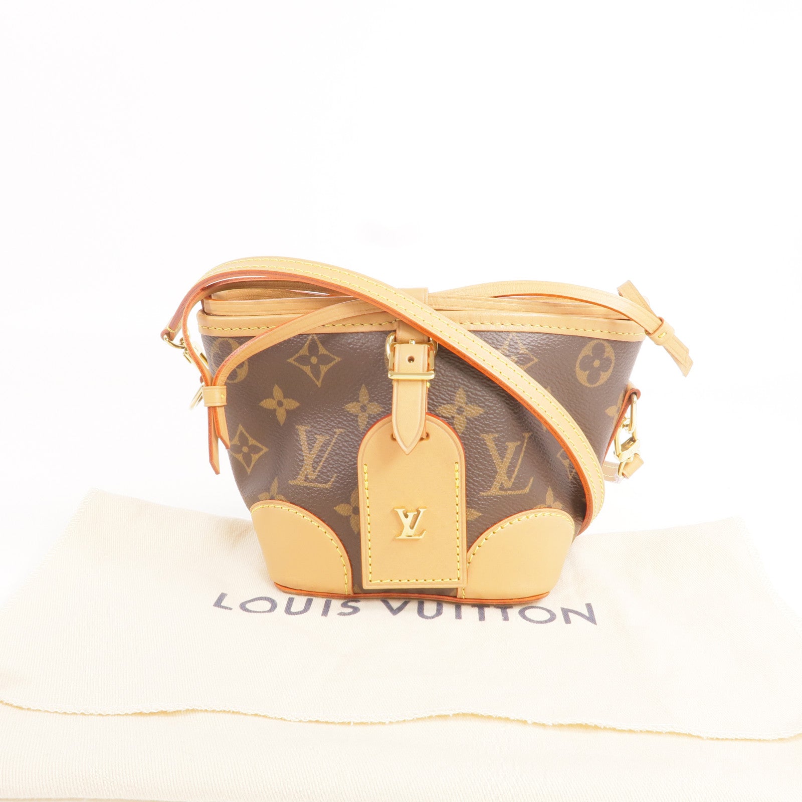 LOUIS VUITTON Monogram Noe Purse金扣肩背袋