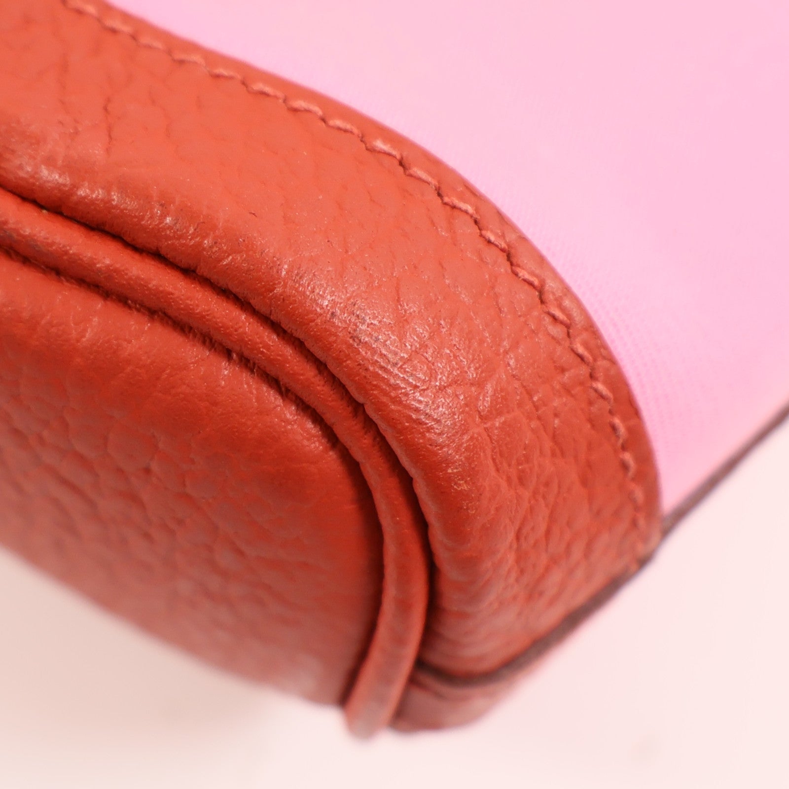 HERMES 帆布Garden File PM銀扣手挽肩背兩用袋