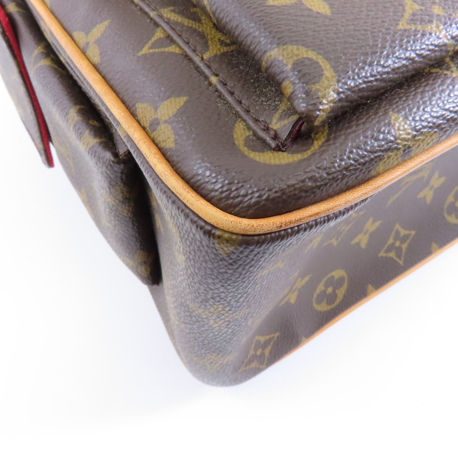 LOUIS VUITTON 【激減優惠】Monogram Multipli-Cite金扣肩背袋棕色