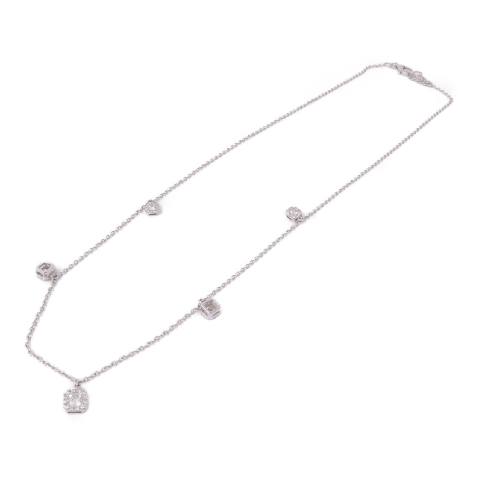 JEWELRY 18K白金Diamond Necklace鑽石項鍊