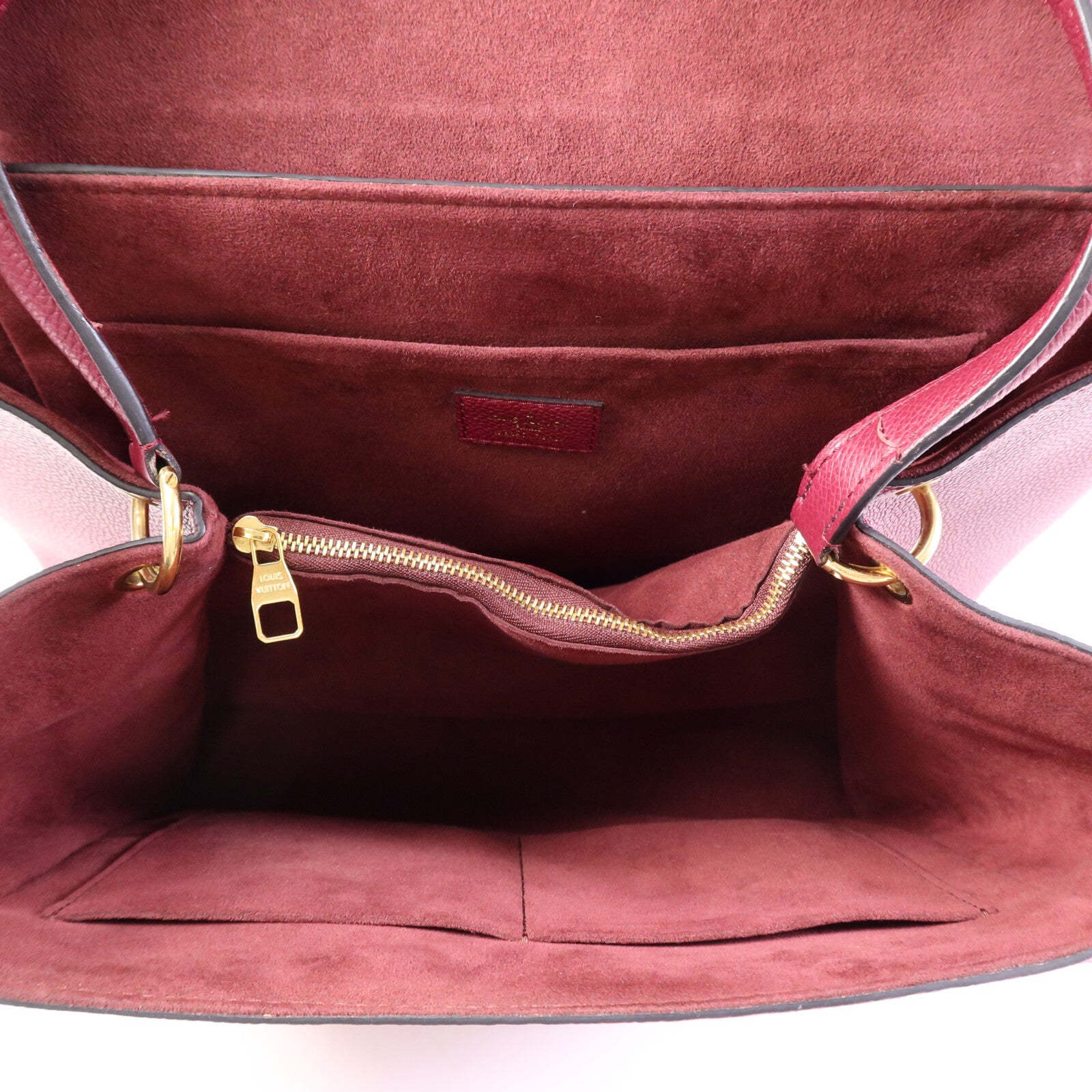 LOUIS VUITTON 【激減優惠】Monogram Empreinte Trocadero金扣手挽袋