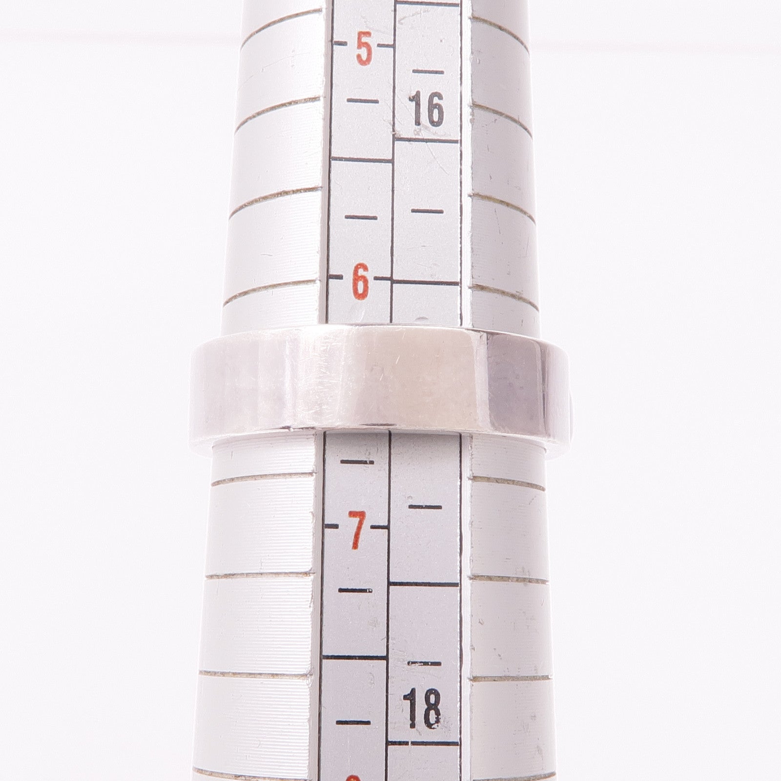 HERMES 925純銀Collier de chien Ring戒指Hermes#53/US#6.5