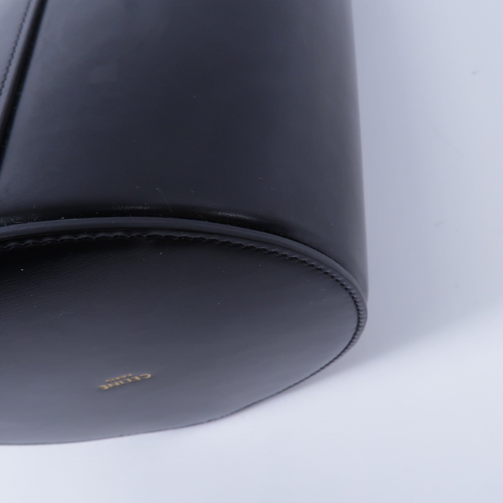 CELINE 牛皮皮革Bucket Triomohe肩背袋